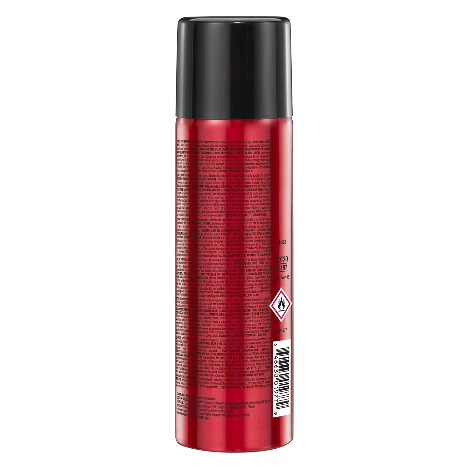 Sexyhair Big Dry Shampoo, 3.4 Oz | Remove Oils And Impurities | Provides Additional Volume | All Hair Types