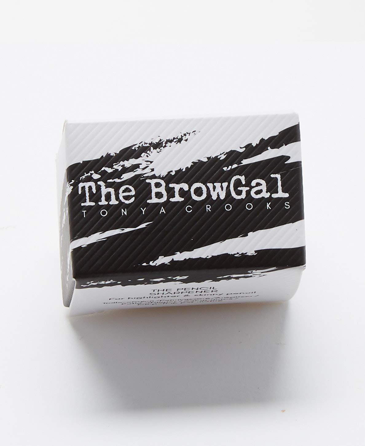 The Browgal - Eye Make-Up Pencil Sharpener With Plastic Pick - Dual Hole Design, Easy Clean, Travel-Friendly, Compact - Beauty S