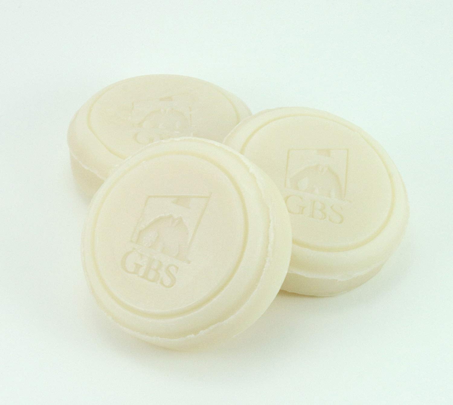 G.B.S Men'S Shaving Soap 97 Percent All Natural Enriched With Shea Butter And Glycerin, 3-Ounce, Each Pack Of 3