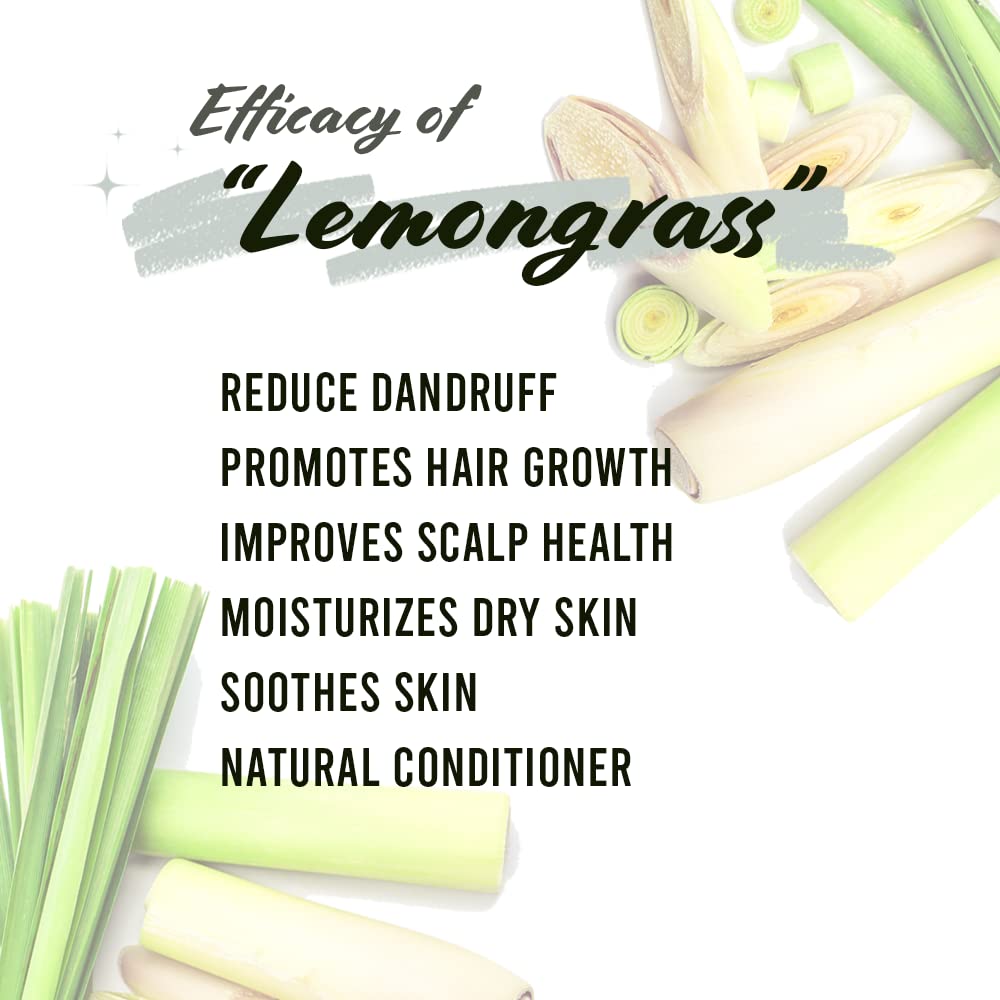 Well'S Herb Dried Lemongrass | 0.6 Oz. | 100% Natural | Perfect For Herbal-Infused Hair Oil | For Hair & Skin Oil Diy | Lemongra