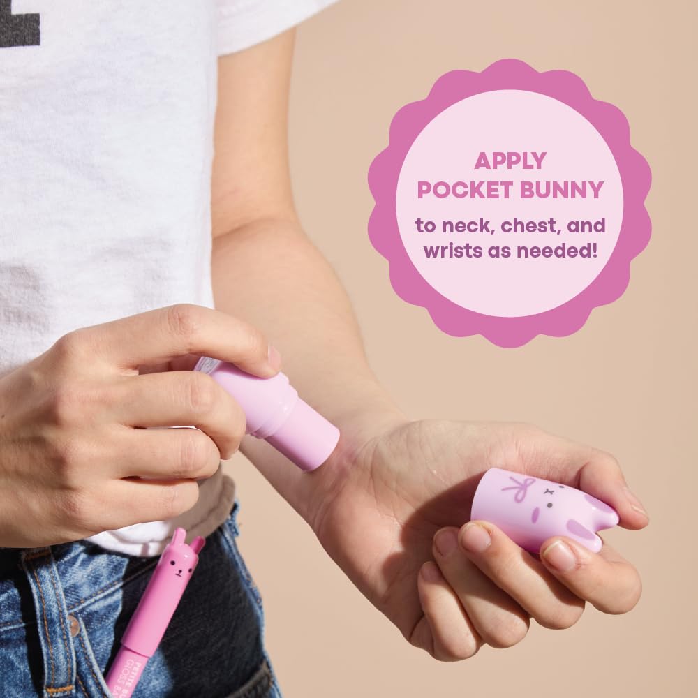 Tonymoly Pocket Bunny Bar Women Perfume Stick, Fragrance Solid Stick Perfume For Women, Travel Size, Juicy Bunny