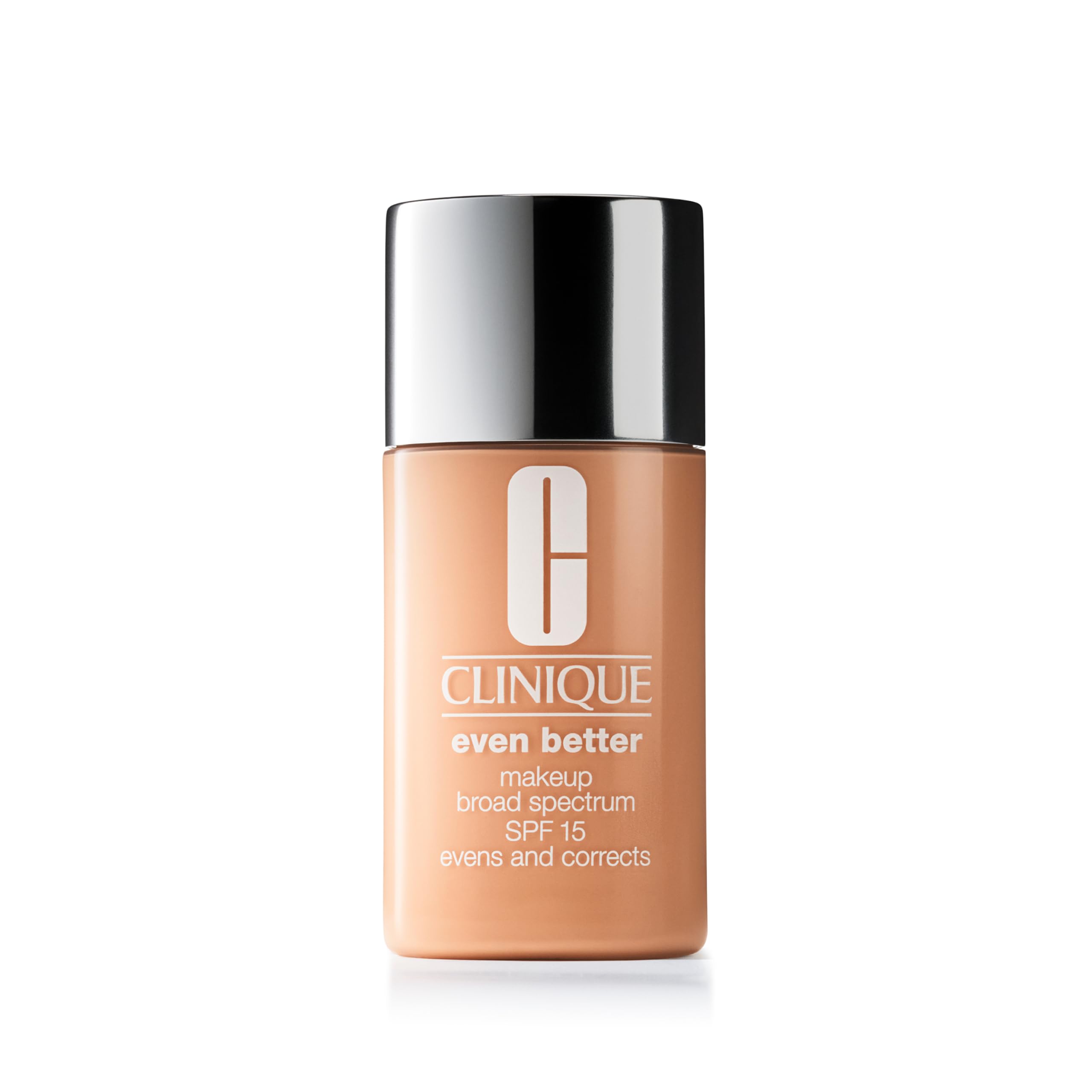 Clinique Even Better Makeup Medium Coverage Foundation Broad Spectrum SPF 15 | Evens Skin Tone + Reduces Dark Spots, Bone