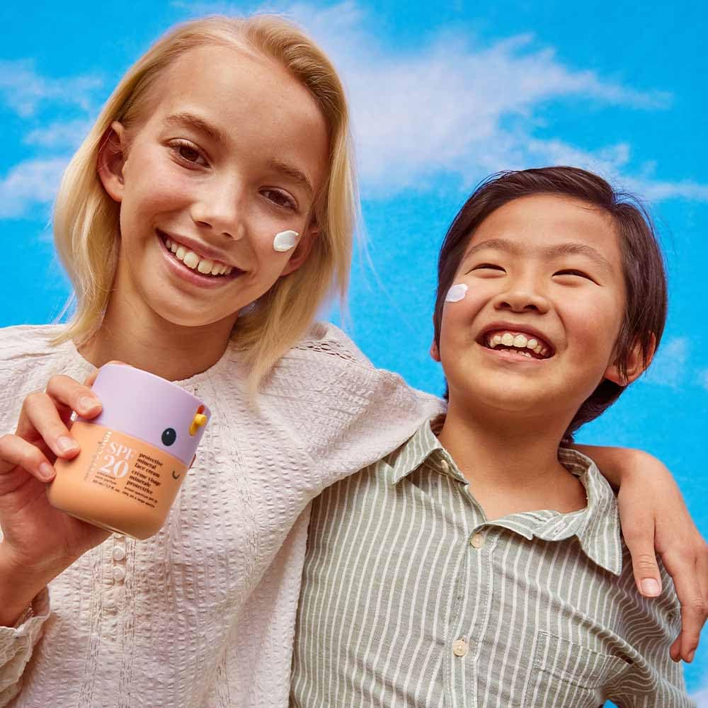 Evereden Kids Face Cream, 1.7 Oz. | Fragrance-Free And Kids Face Lotion With Spf 20 | Clean And Non-Toxic Kids Face Moisturizer