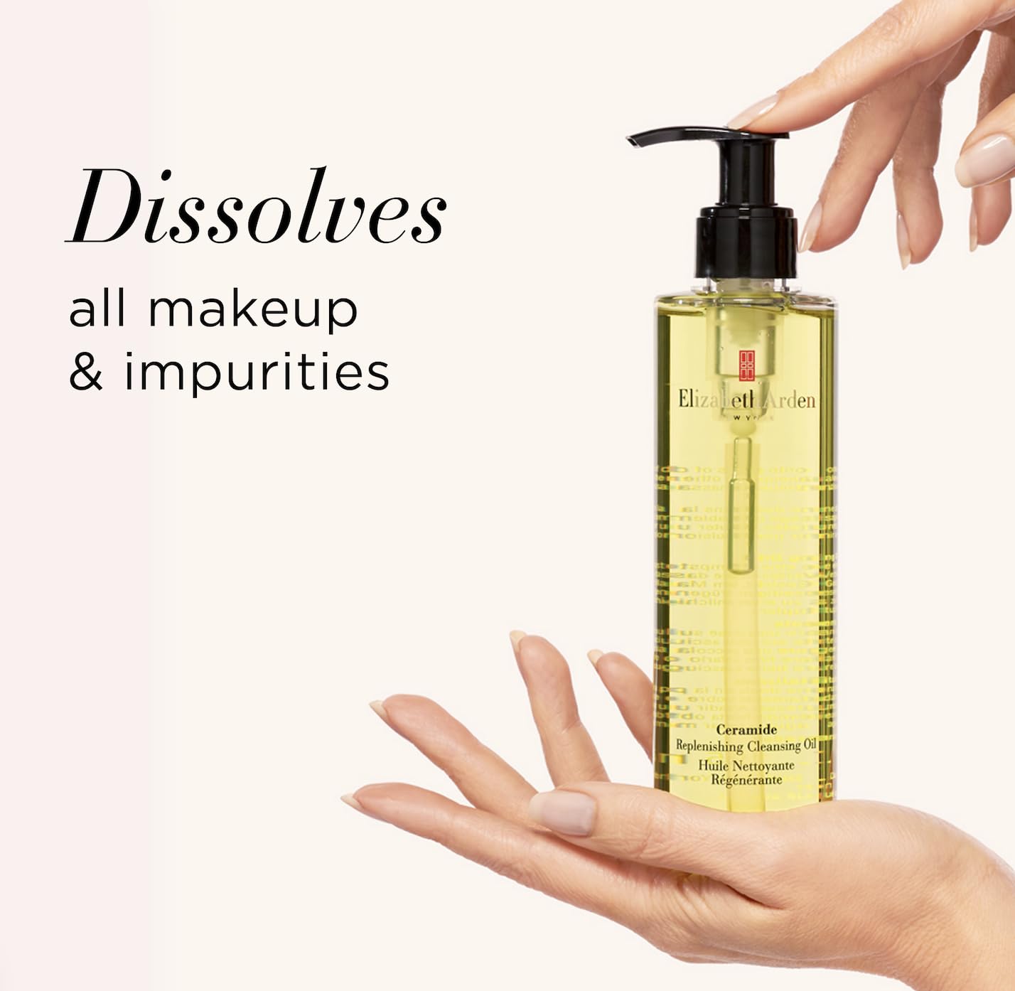 Elizabeth Arden Ceramide Replenishing Cleansing Oil, Skin Care Cleanser, 66 Oz