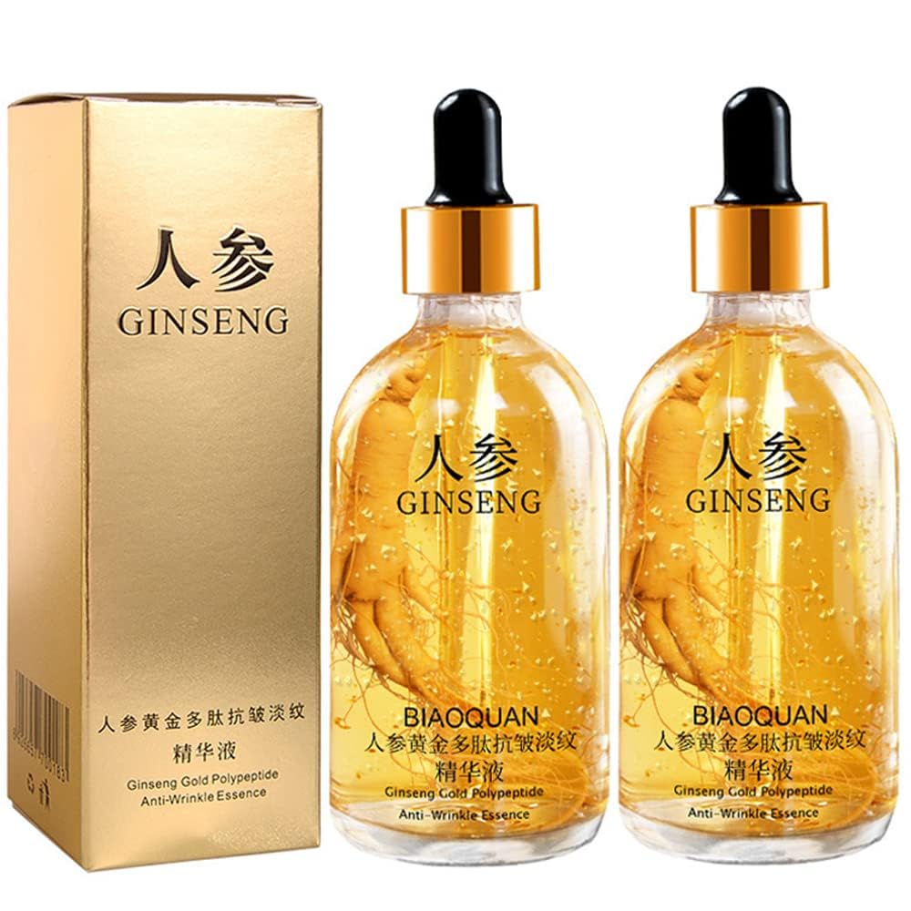 Ginseng Anti Wrinkle Serum, Ginseng Polypeptide Anti-Ageing Essence, Ginseng Extract Liquid, Korean Ginseng Anti Aging Essential
