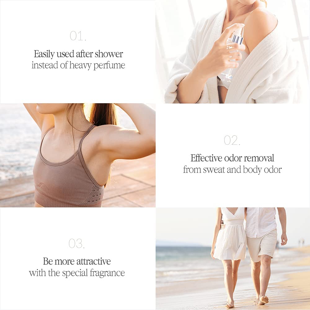 Bouquet Garni Body Mist White Musk Fragrance - Long-Lasting Moisture & Fragrance, Mist For Women, Low Irritation (Containing Vit
