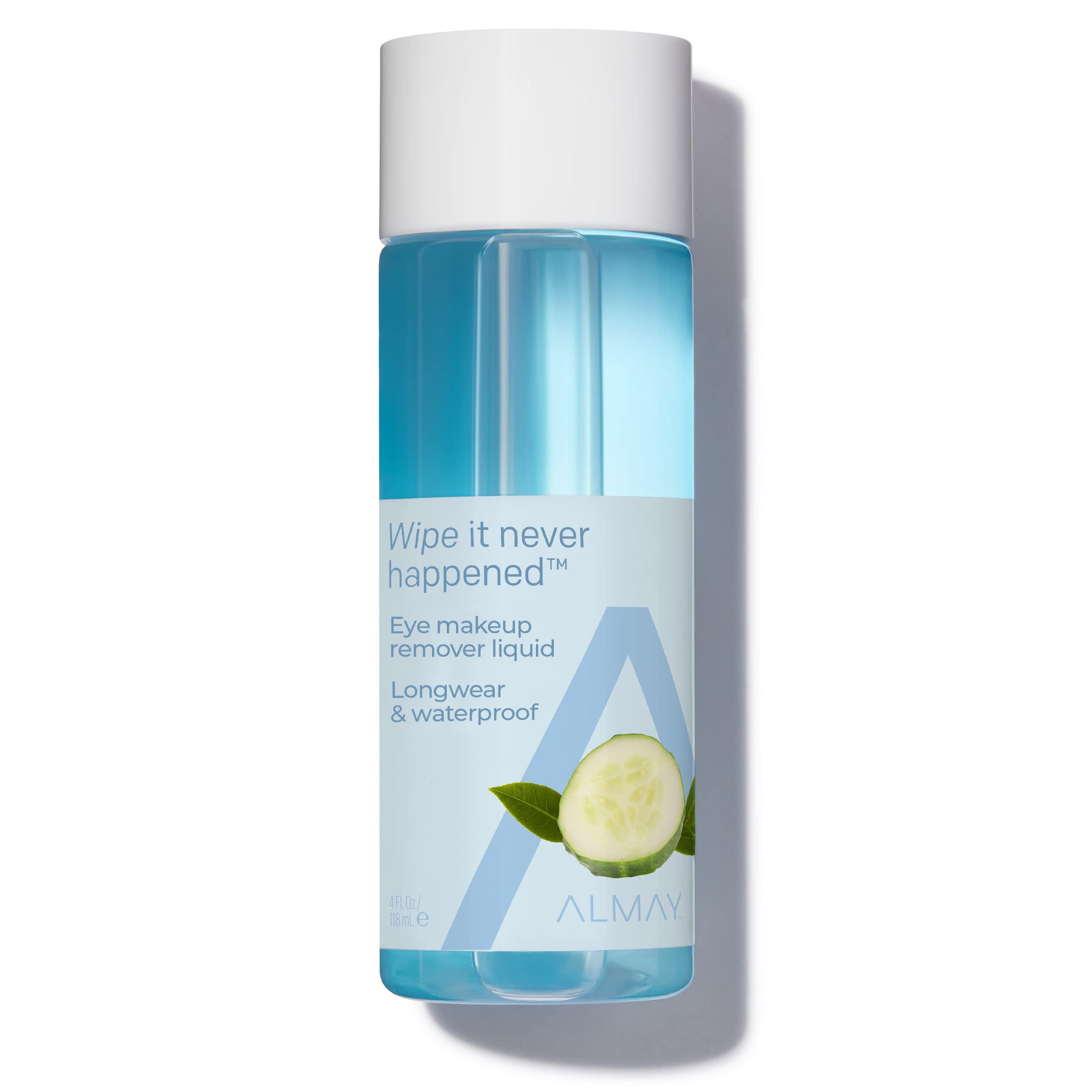 Almay Eye Makeup Remover Liquid, Longwear And Waterproof, Hypoallergenic, Cruelty Free, Ophthalmologist Tested, 4 Fl Oz (Pack Of