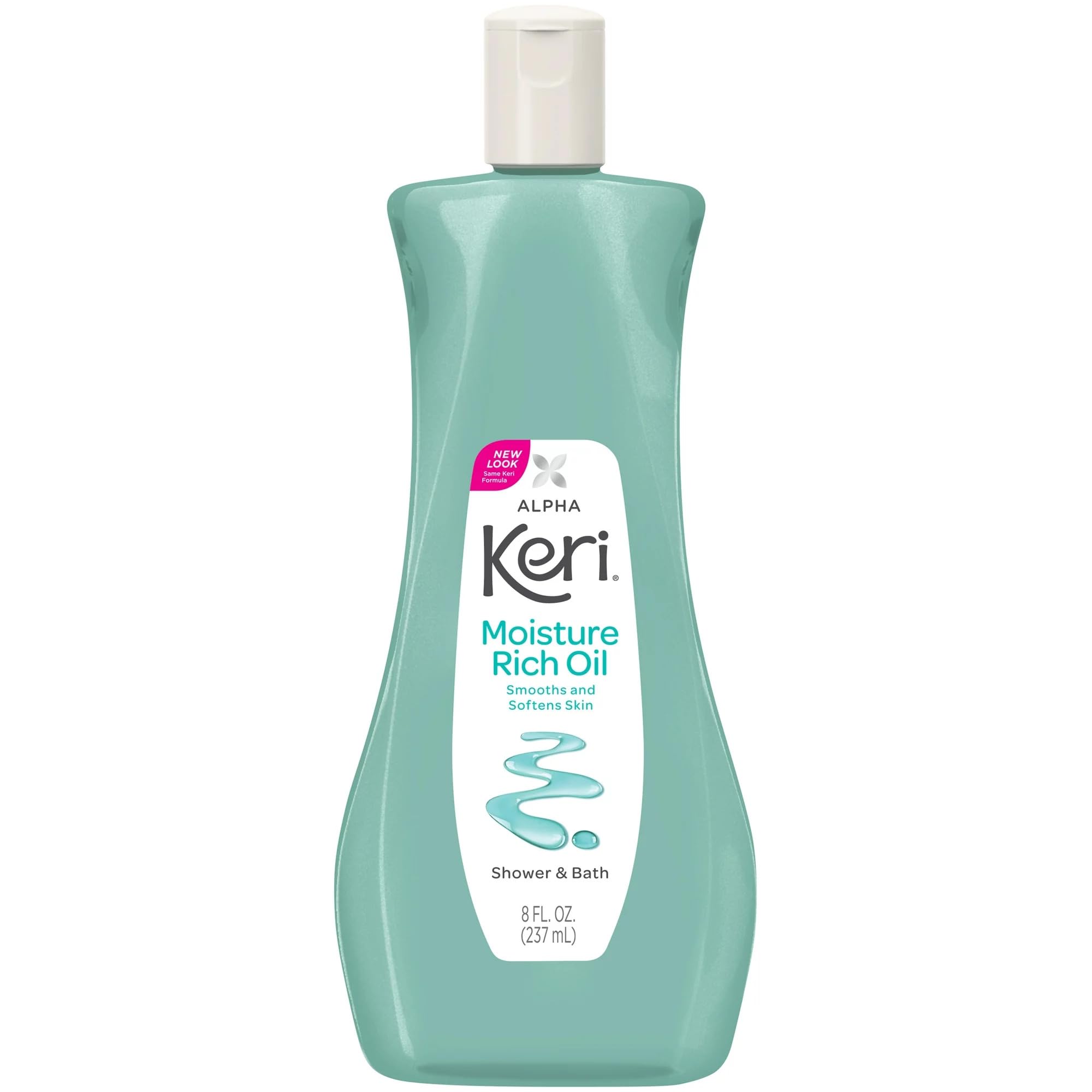 Alpha Keri Shower And Bath Moisture Rich Oil 8 Oz. (Pack Of 3)