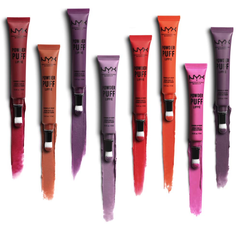 Nyx Professional Makeup Powder Puff Lippie Lip Cream, Liquid Lipstick - Teacher'S Pet (Orange Brown)