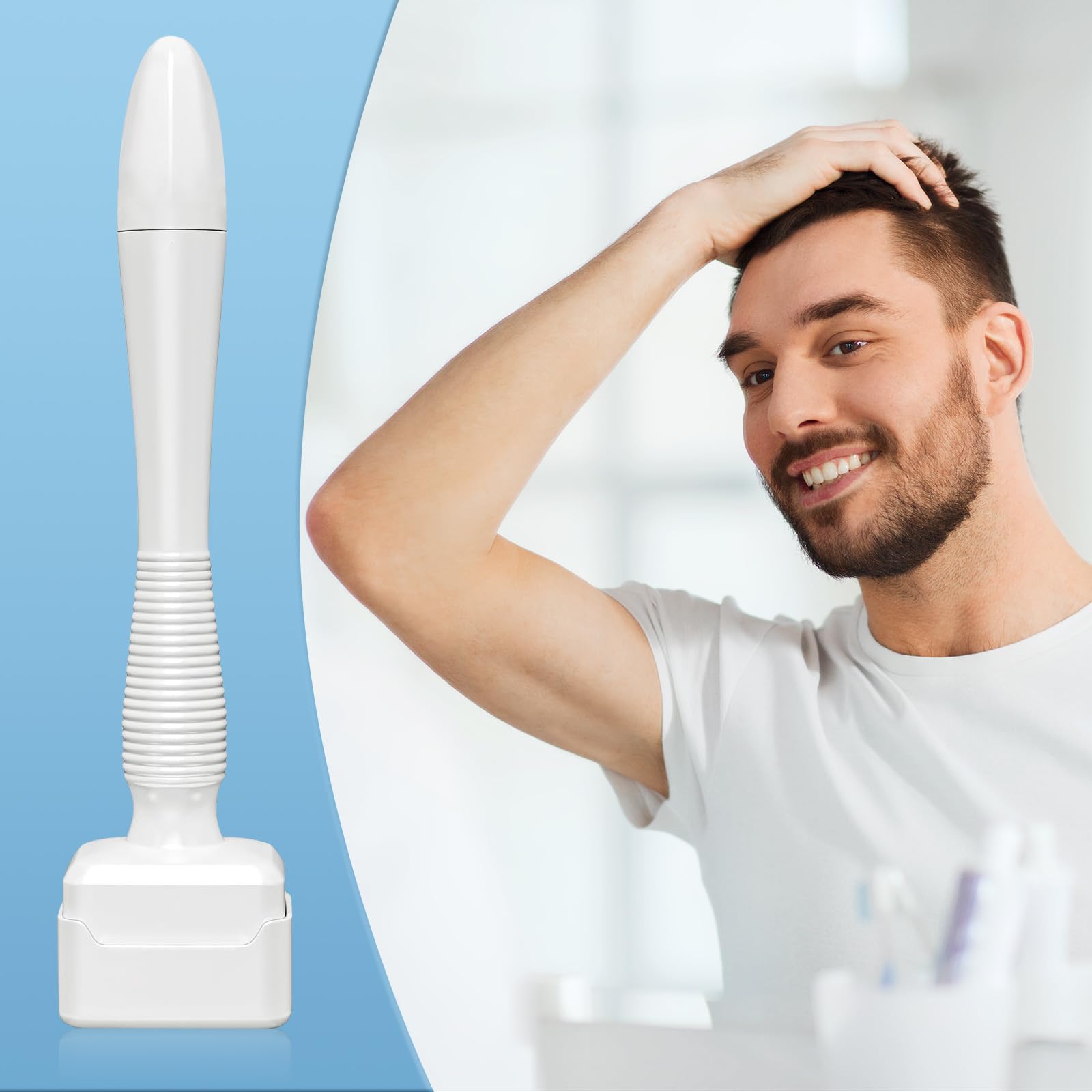 Beauty Derma Stamp, Professional Microneedling Stamp 0.25 Mm, Dermastamp For Men Women Home Use