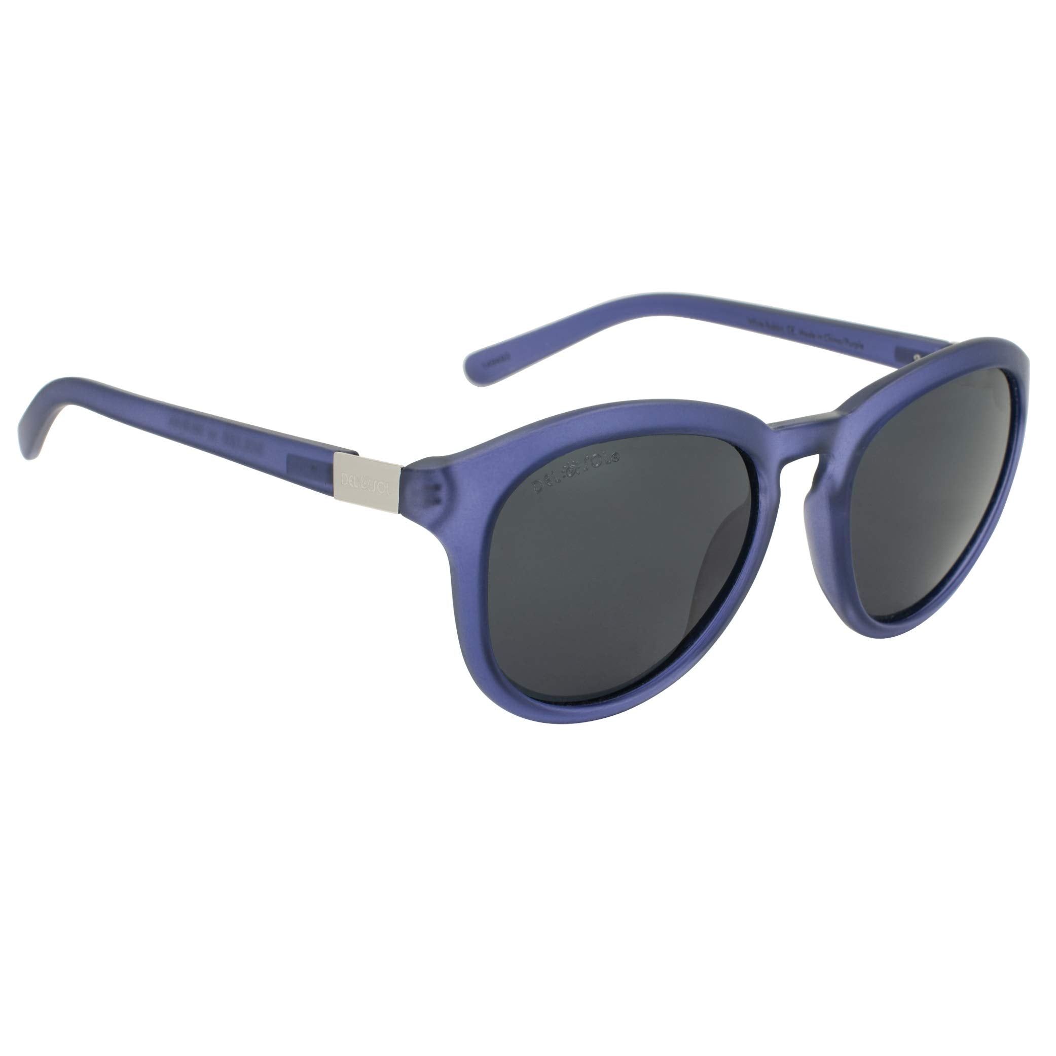 Solize White Rabbit - Frosted White To Purple By Delsol For Women - 1 Pc Sunglasses