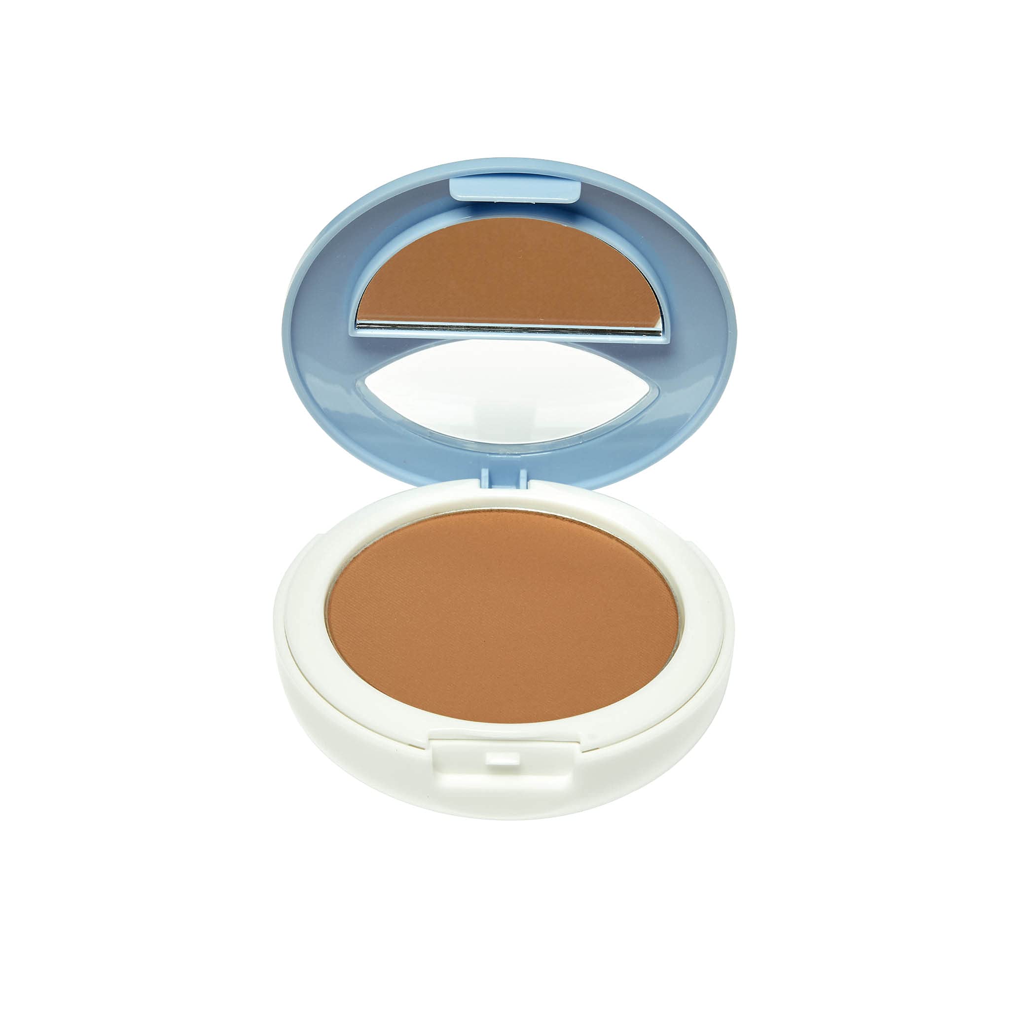 Ruby Kisses No More Blemish Face Powder With Salicylic Acid Korean Makeup Matte Finish Full Coverage Pressed Powder (Cafe Carame