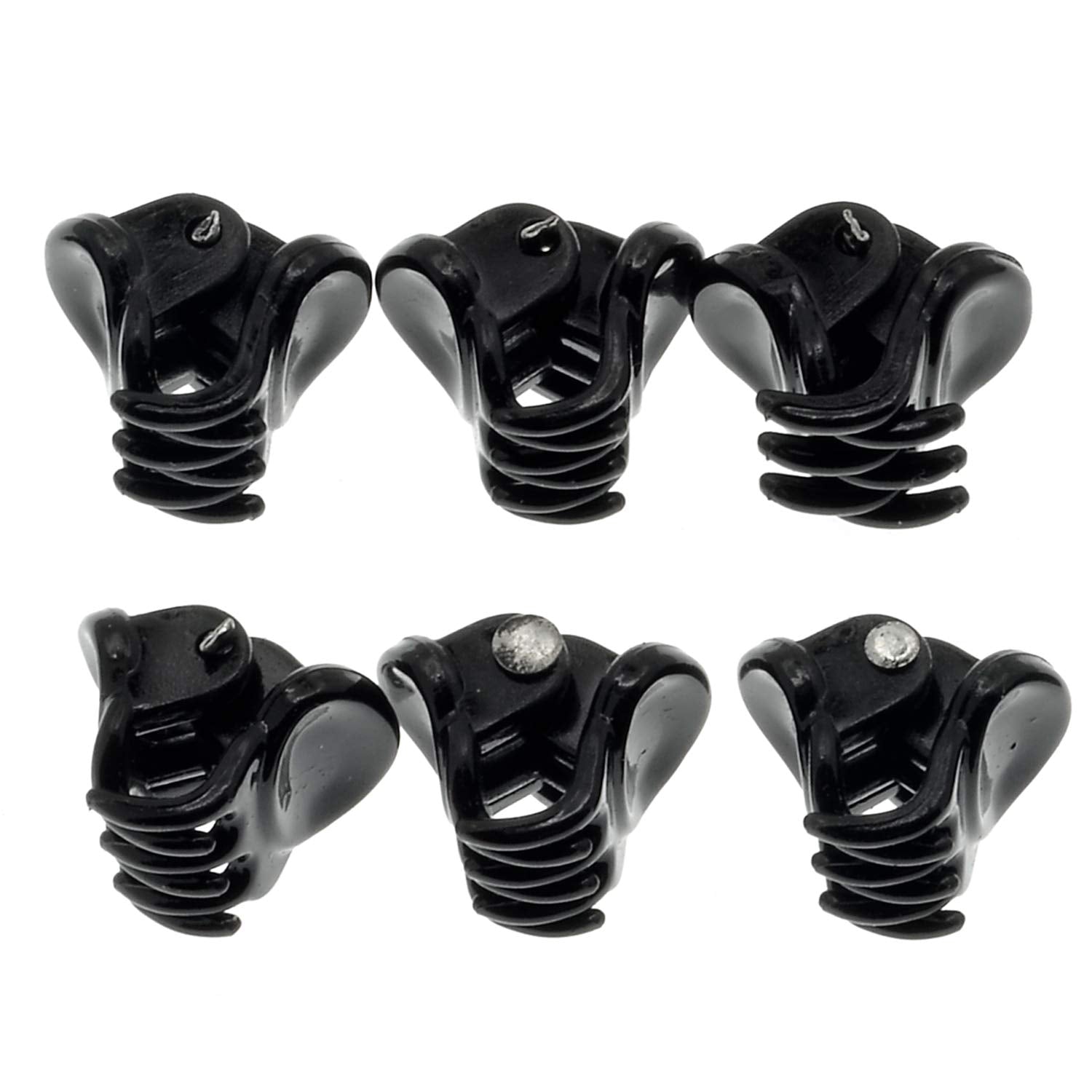 Camila Paris Ad116/6 French Hair Clip For Women, Set Of 6 Extra Small Girls Hair Claw Clips Jaw Fashion Durable Styling Hair Acc