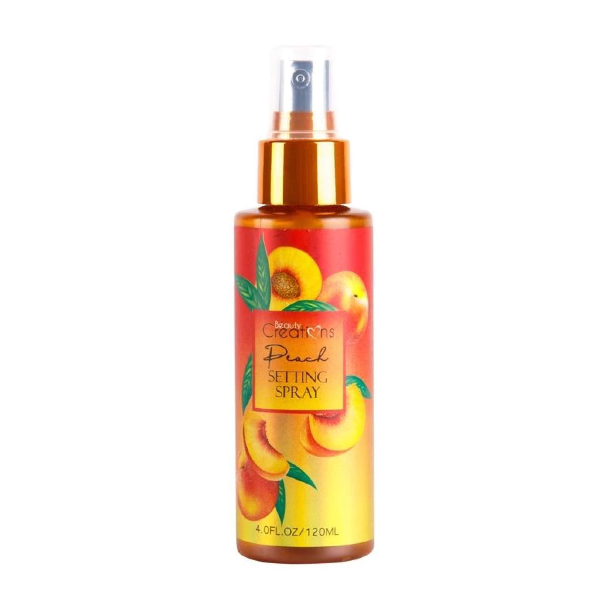Beauty Creations Hydrating Peach Setting Spray For All Skin Types, 4 Fl Oz