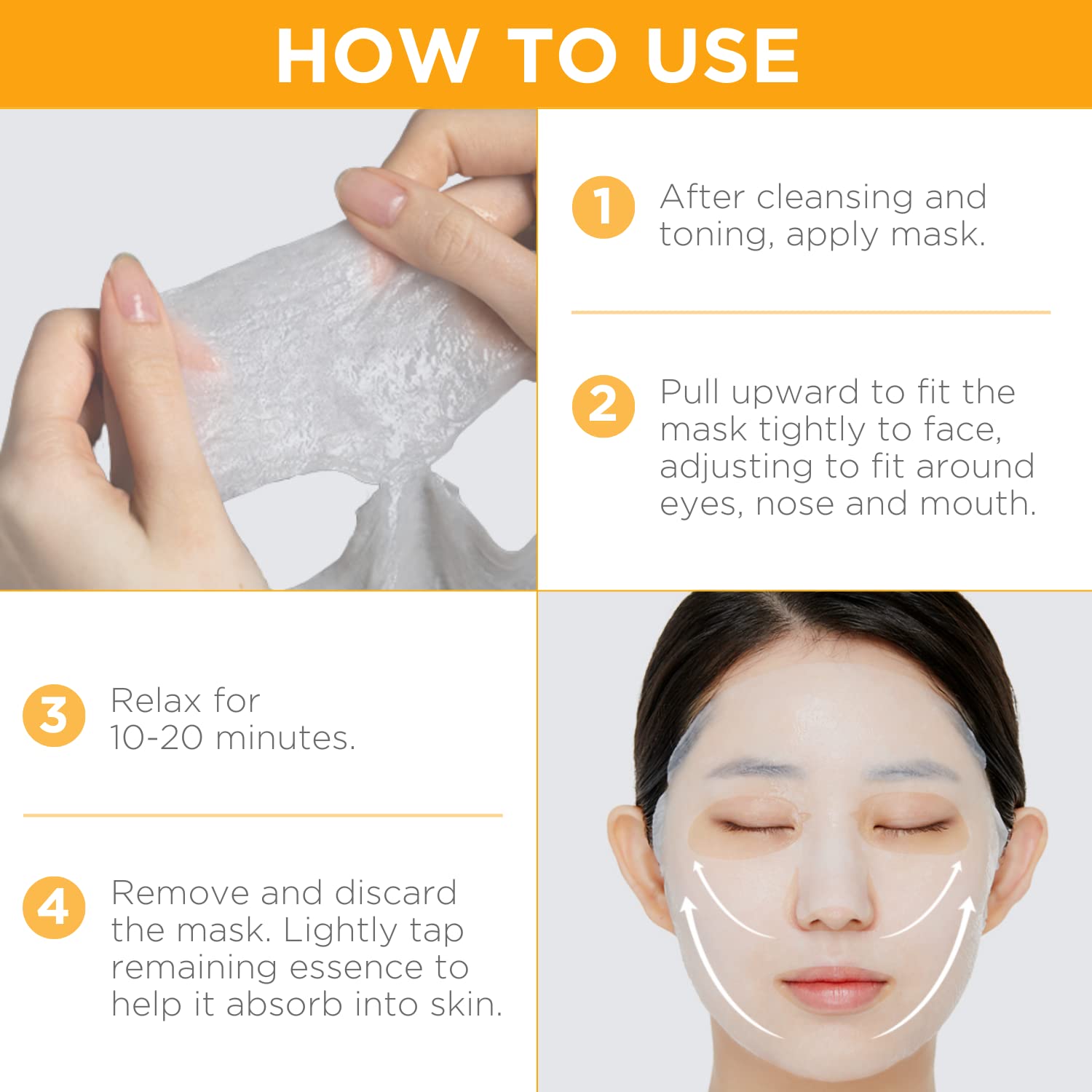 Mediheal Official Best No.1 Korean Sheet Mask - Ipi Ampoule Face Mask 10 Sheets For Brightening Radiant For Dull Skin With Niaci