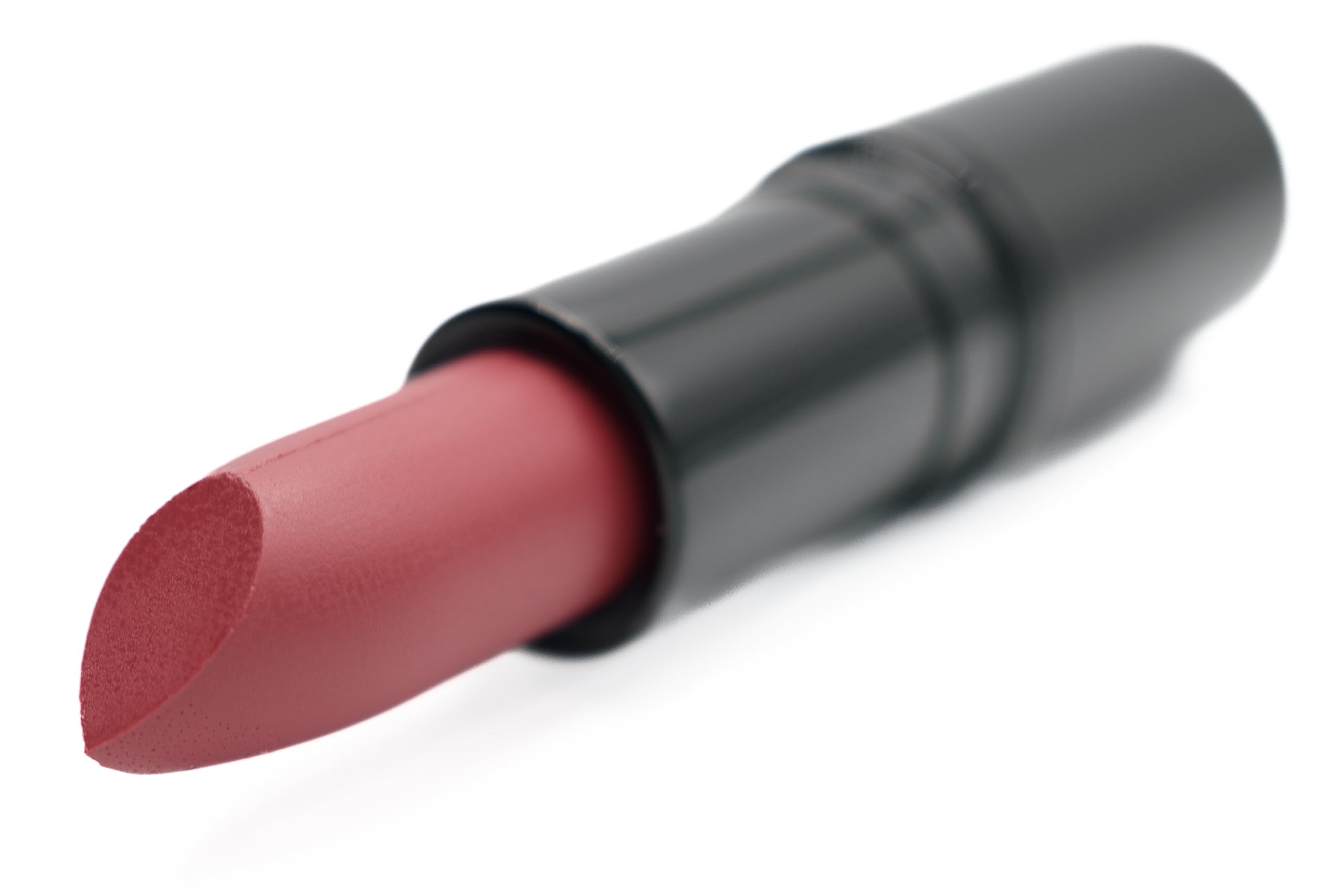 Pure Ziva Rich Mauve Deep Dark Pink Red Lipstick Color Moisturizing Paraben Free, No Animal Testing & Cruelty Free Lip Makeup Co