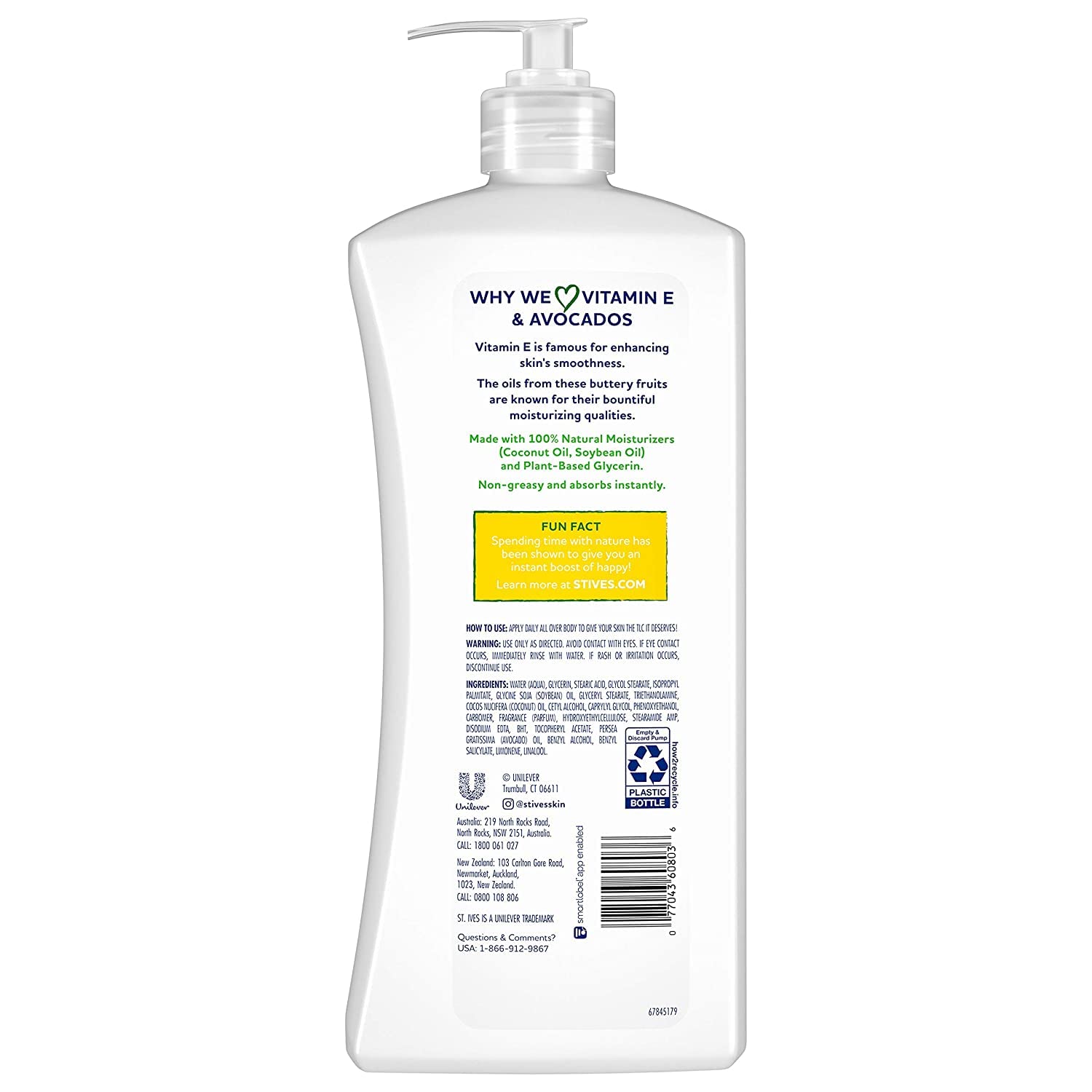 St Ives Body Lotion 21 Ounce Daily Hydrating (621Ml) (2 Pack)