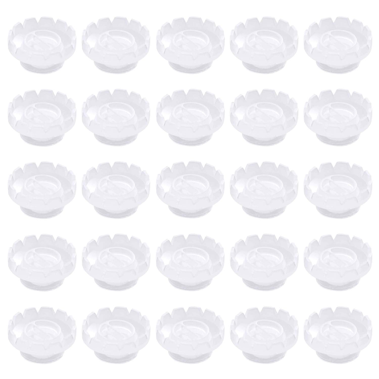 Auear, 200 Pack Eyelash Extensions Volume Lashes Fan Quick Blossom Cups Glue Holder And Lash Organizer Supplies Tools