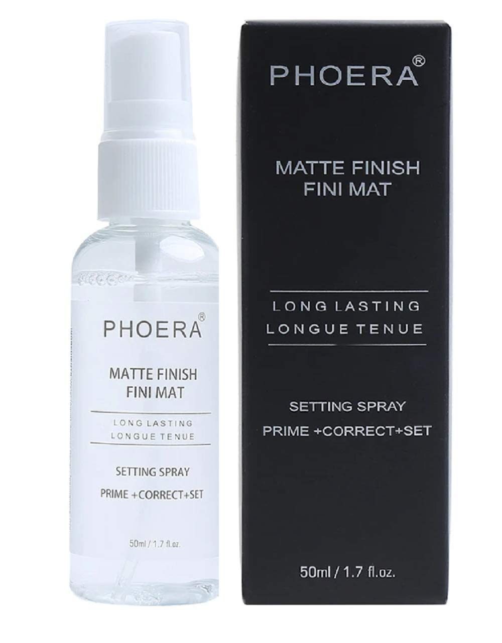 Aquapurity Phoera Makeup Setting Spray 3 In 1 Fixer, Primer & Corrector Matte Finish, Makeup Sealer Spray Long Lasting16Hr Wear