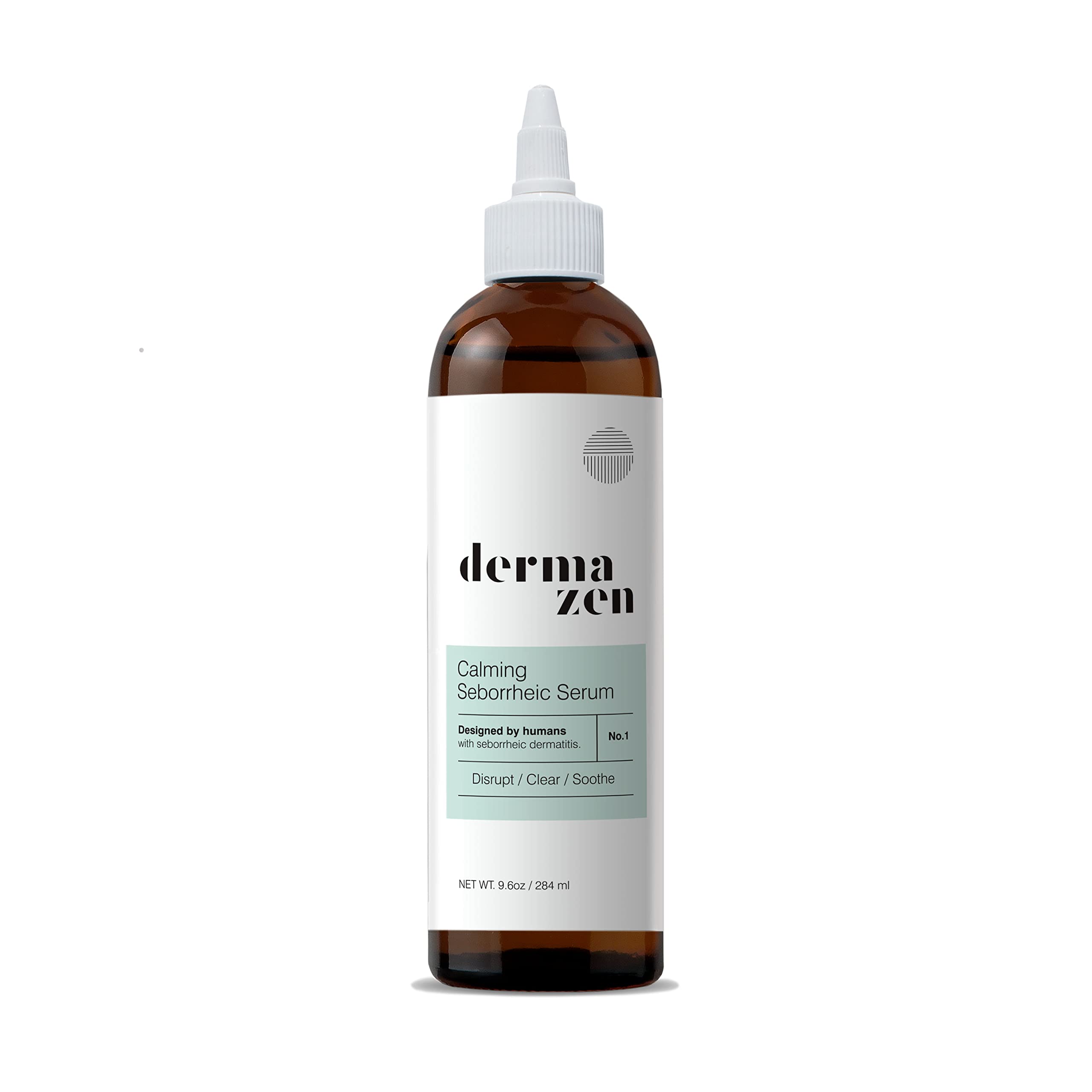 Dermazen Calming Seborrheic Serum, Dermatologist Recommended, Topical Seborrheic Dermatitis Serum For Scalp, Face, and Body (8oz