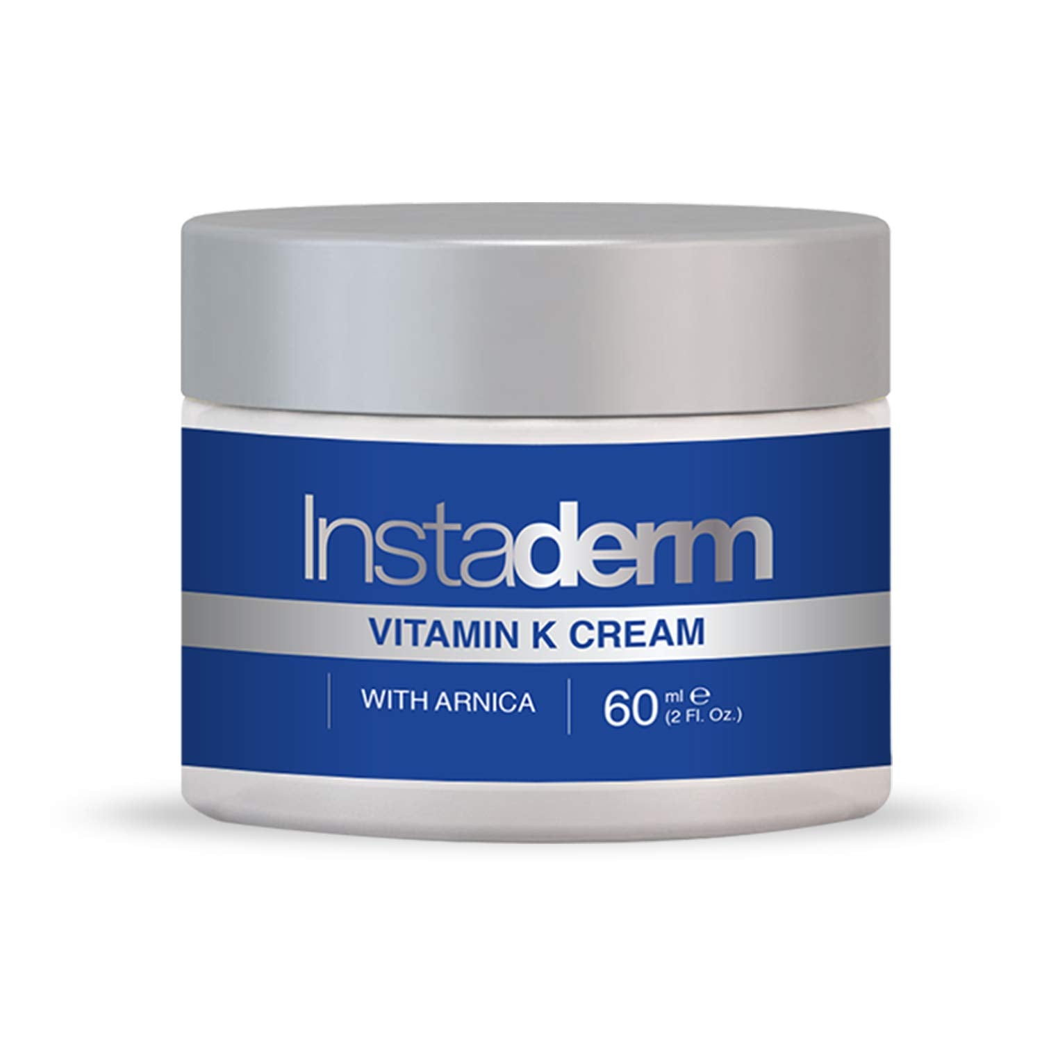 Instaderm Vitamin K Cream- Bruise Healing Formula with Arnica. Dark Spot Moisturizer for Bruising, Spider Veins & Broken Capilla