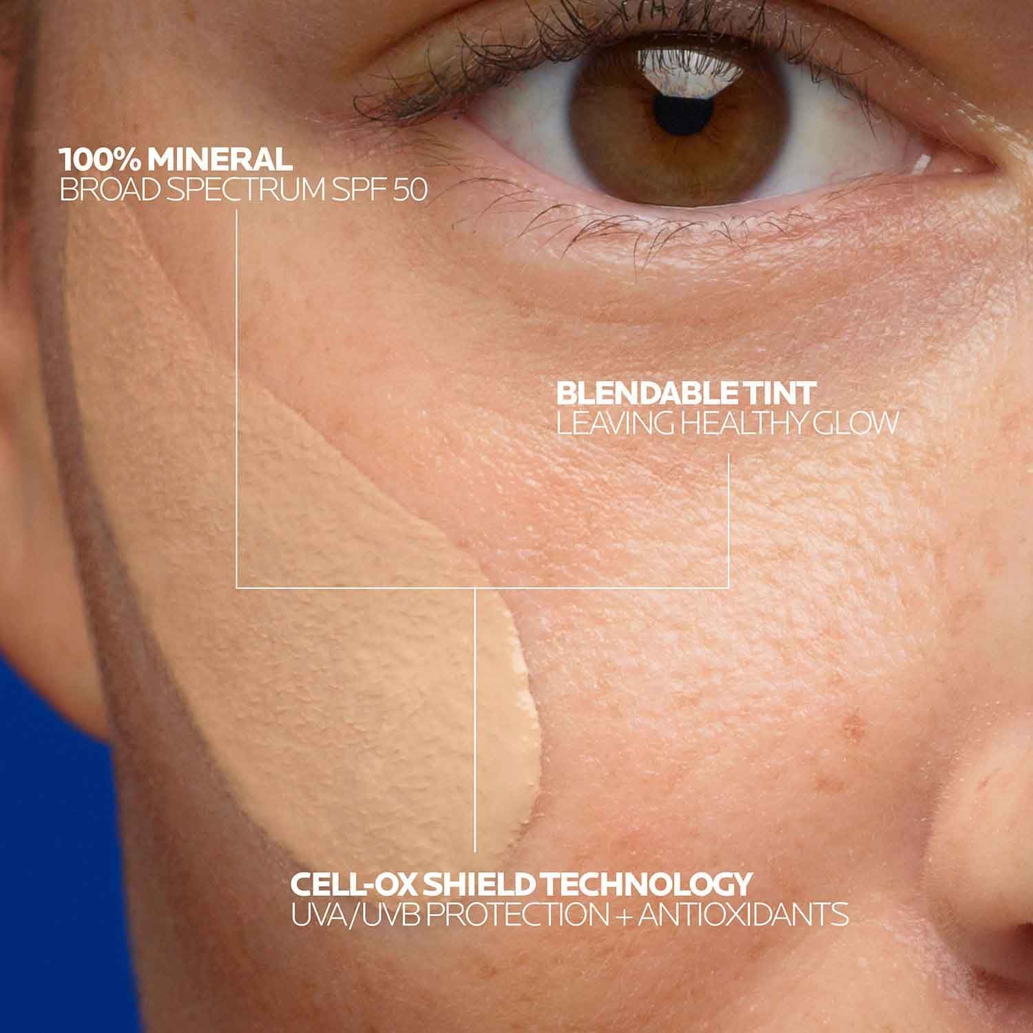 La Roche-Posay Anthelios Tinted Sunscreen Spf 50, Ultra-Light Fluid Broad Spectrum Spf 50, Face Sunscreen With Titanium Dioxide
