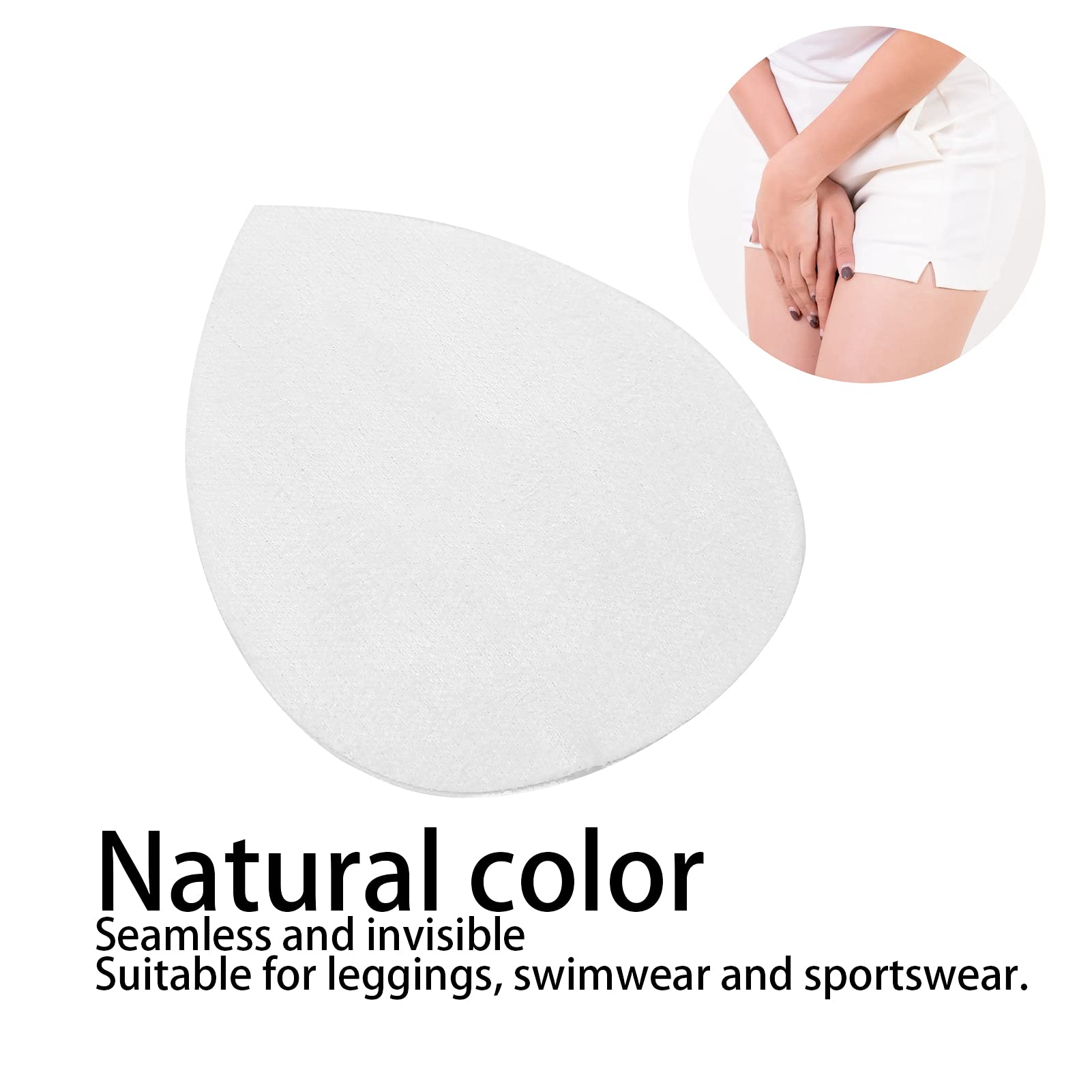 Camel Toe Concealer, Camel Toe Guard Swimsuit Pads Reusable Lightweight Silicone Underwear Pads For Swimwear Activewear Leggings