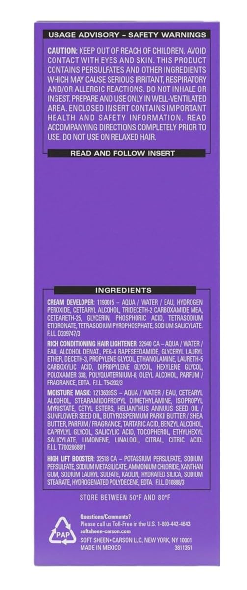 Dark & Lovely Color #396 Luminous Blonde (3 Pack)