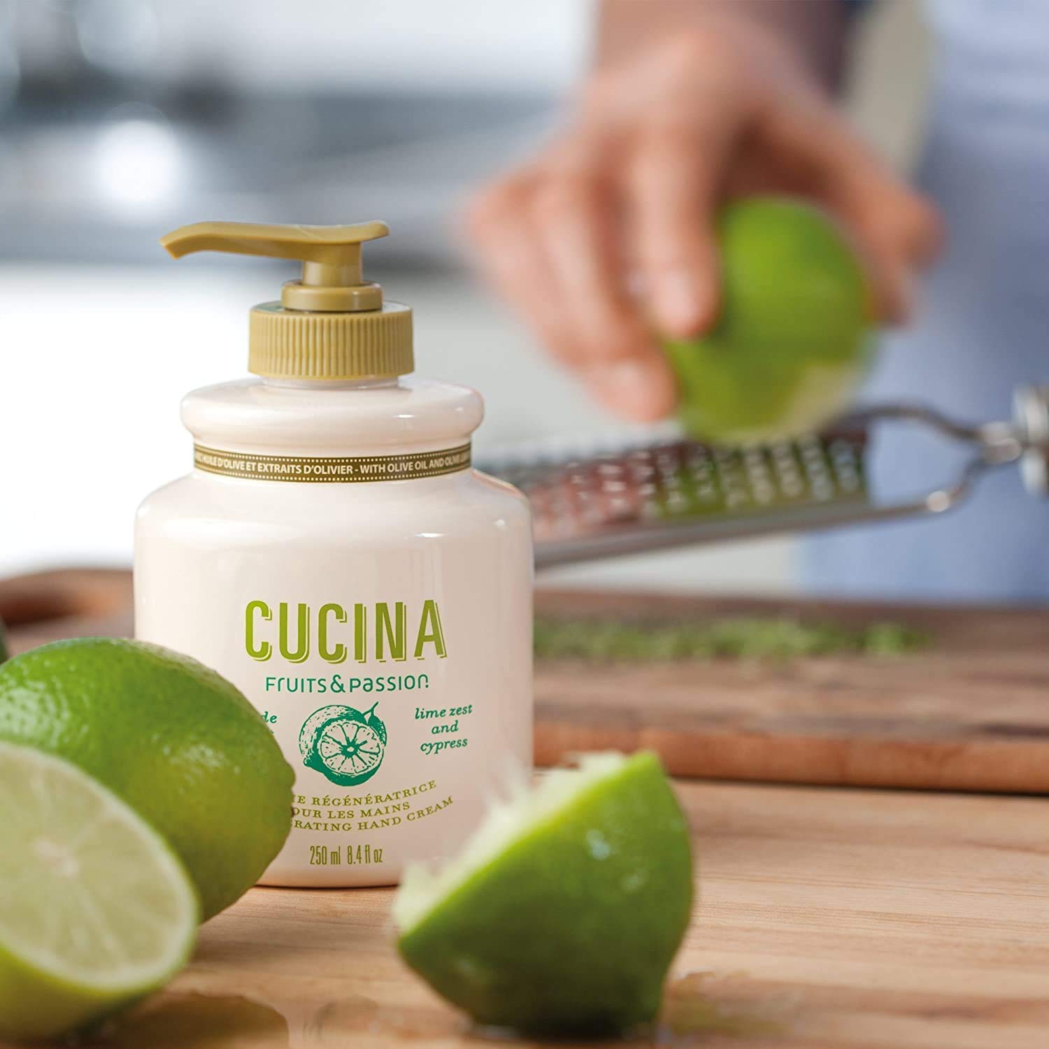 Fruits & Passion] Cucina Sanguinelli Orange And Fennel Luxury Hand Cream, 5 Fl Oz - Premium Skin Care Made From First Cold Press