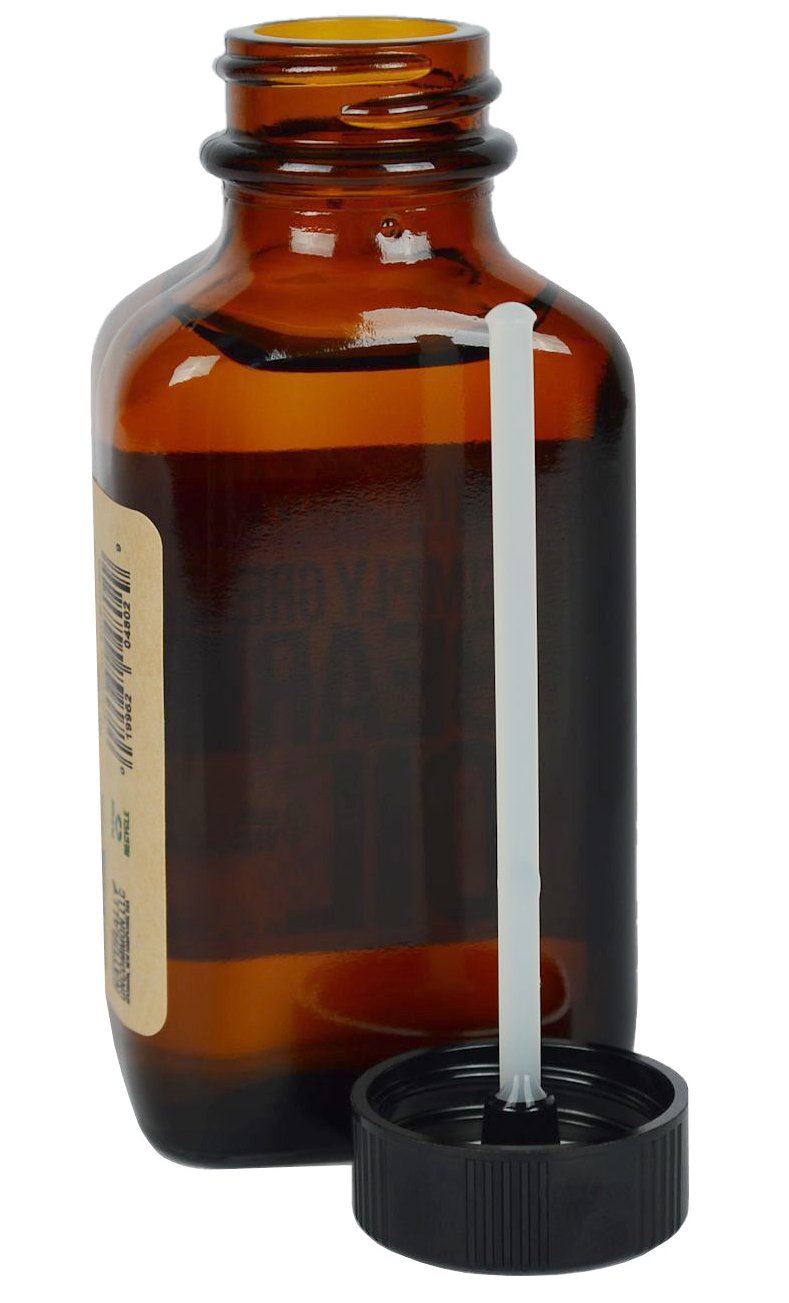 Simply Great Beard Oil - Barbershop Scented Beard Oil - Beard Conditioner 3 Oz Easy Applicator - Natural - Vegan And Cruelty Fre