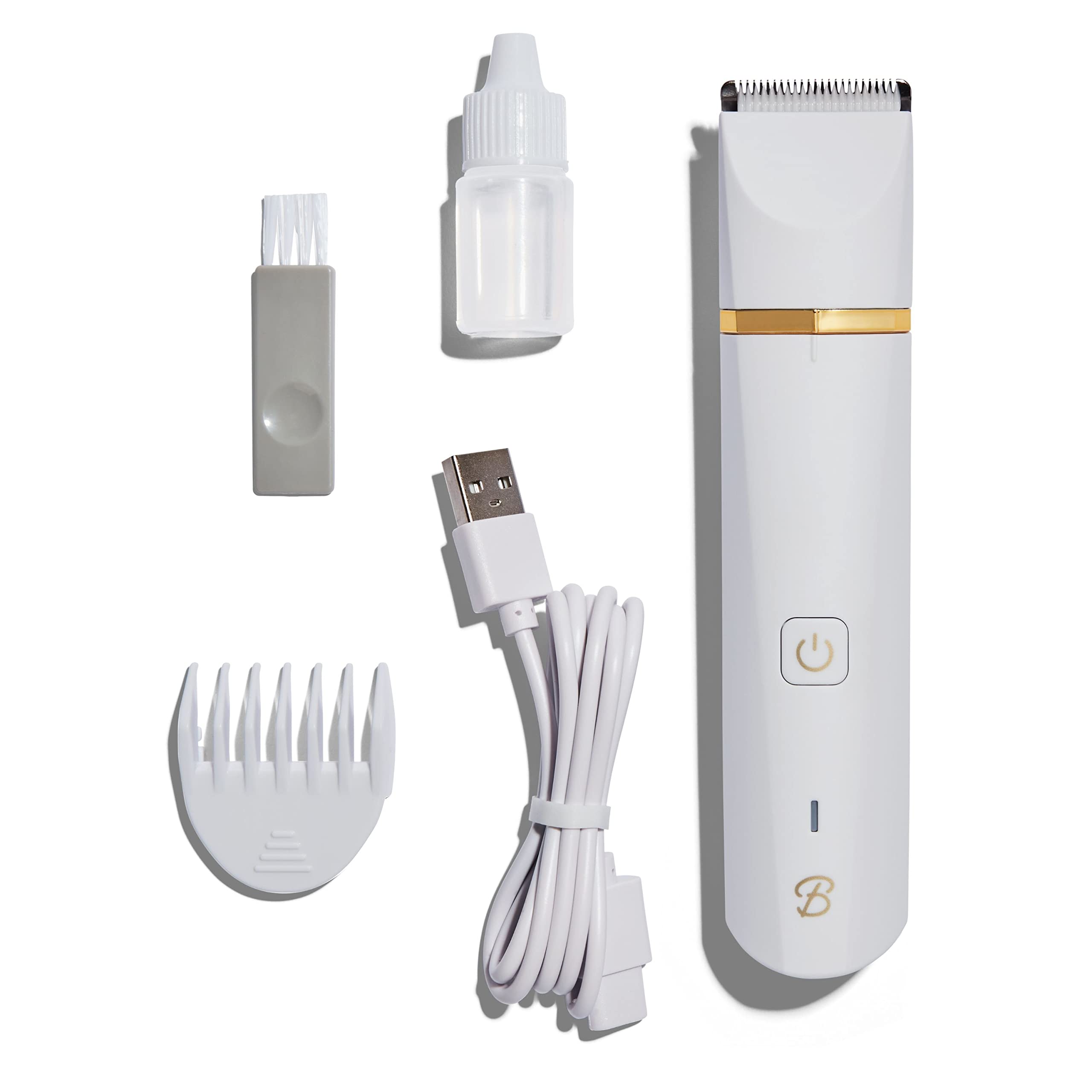 Bushbalm Bikini Trimmer - Electric Shaver Body Hair Razor For Women, Waterproof, Cordless Shaver For Sensitive Areas, Close Groo