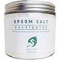 White Egret Pharmaceutical Grade Bath Epsom Salt, Eucalyptus, 16 Ounce
