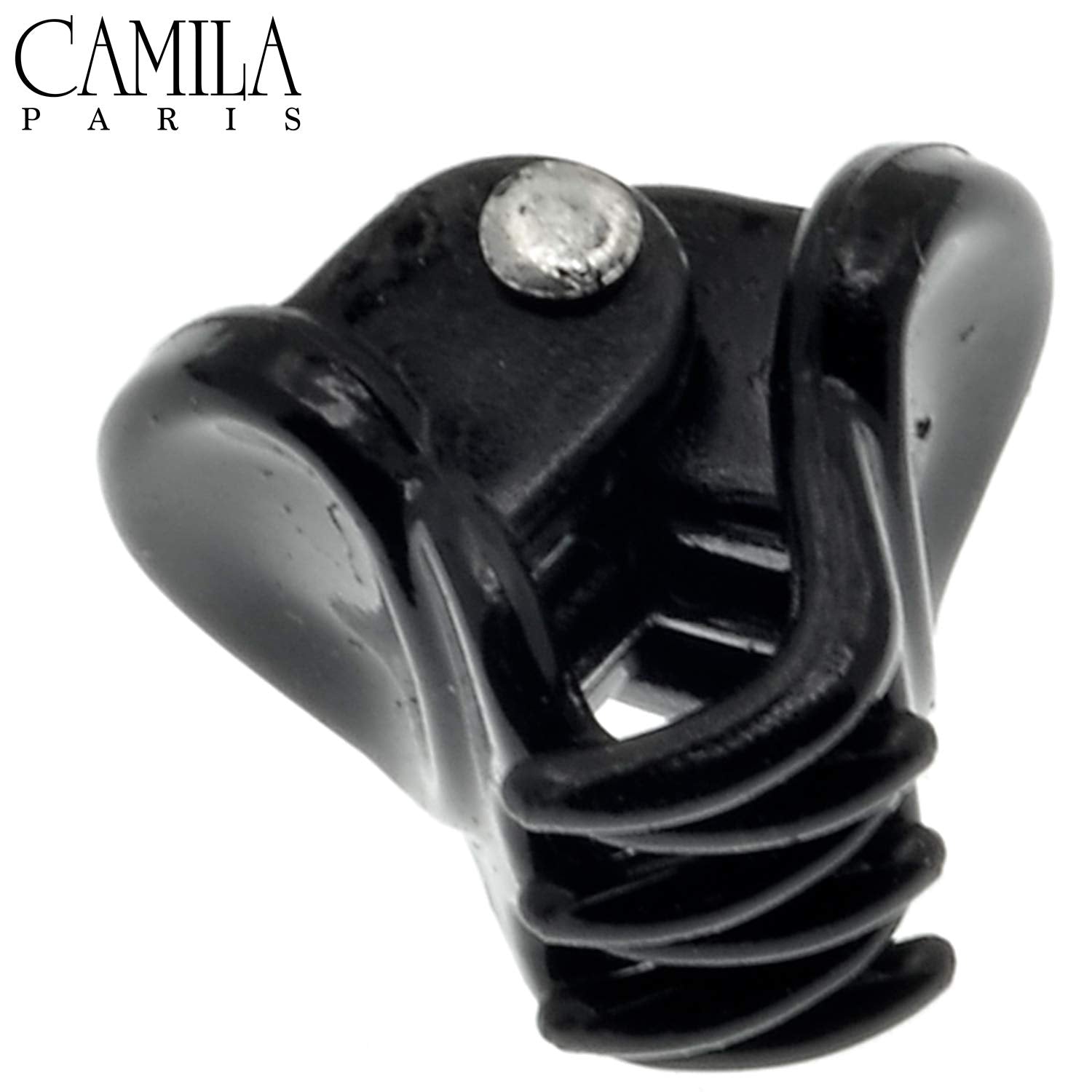 Camila Paris Ad116/6 French Hair Clip For Women, Set Of 6 Extra Small Girls Hair Claw Clips Jaw Fashion Durable Styling Hair Acc