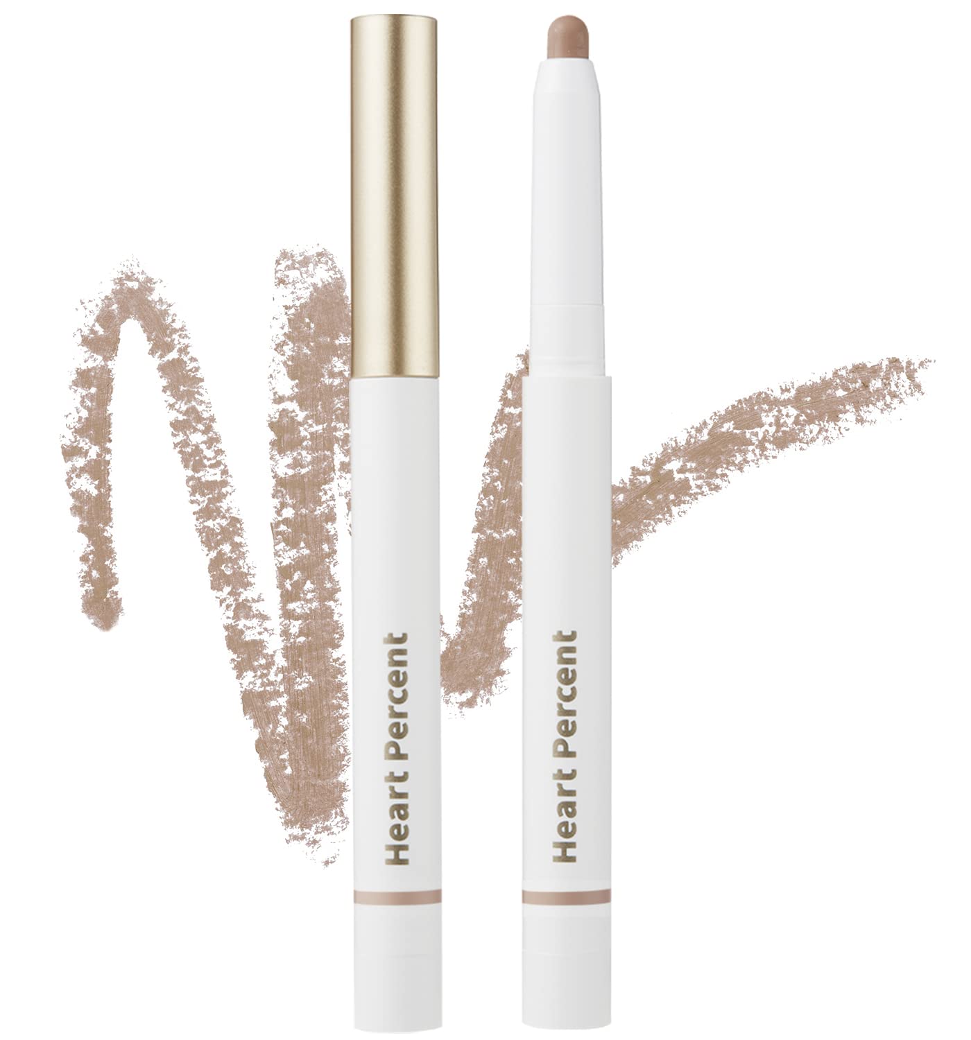Heart Percent Dote On Mood Lip Pencil, Long-Lasting Creamy Lip Crayon Smooth Color Liner Retractable Lipstick Pencil 0.8G, #17.