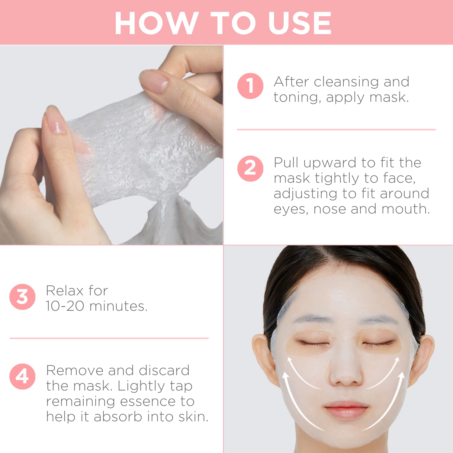 Mediheal Official Best Korean Sheet Mask - Collagen Essential Face Mask 10 Sheets Lifting And Firming For All Skin Types Value S