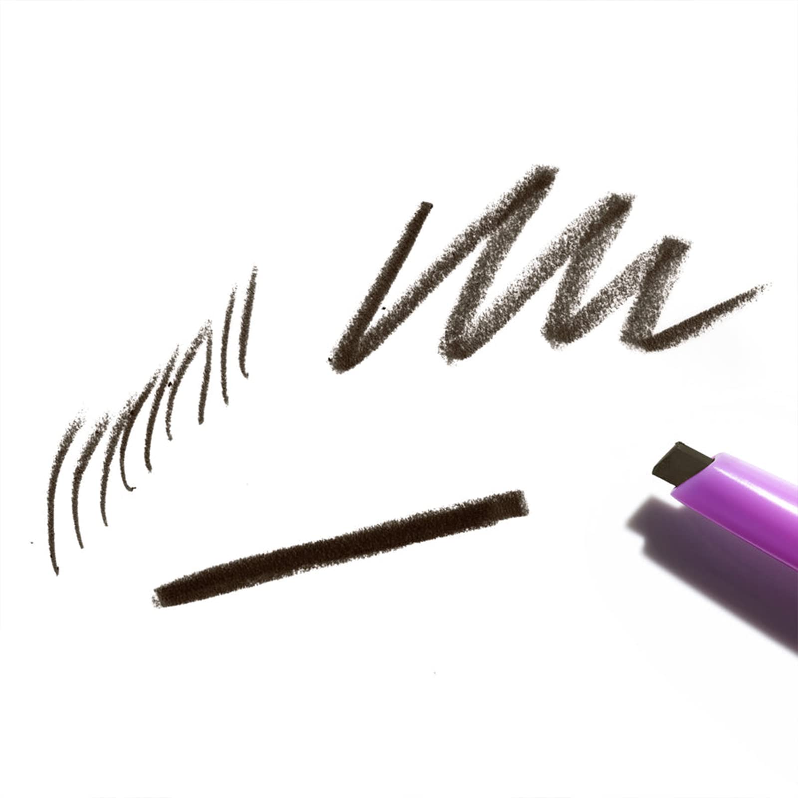 Kosas Brow Pop - Longwear Eyebrow Makeup, Dual-Sided Defining Pencil With Castor Oil For Soft, Natural Look Of Real Hair - Brown