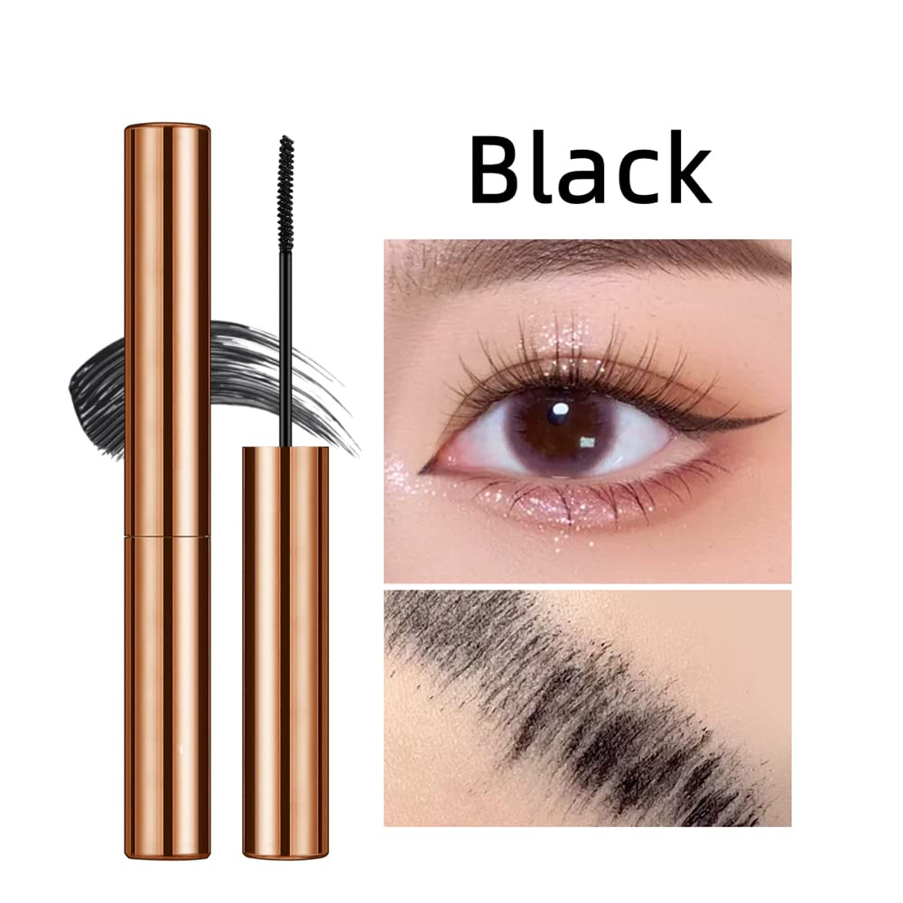 Mini Brush Mascara, For Short And Sparse Eyelashes,Lengthening And Thick, Volume, Long Lasting, Waterproof & Smudge-Proof, All D