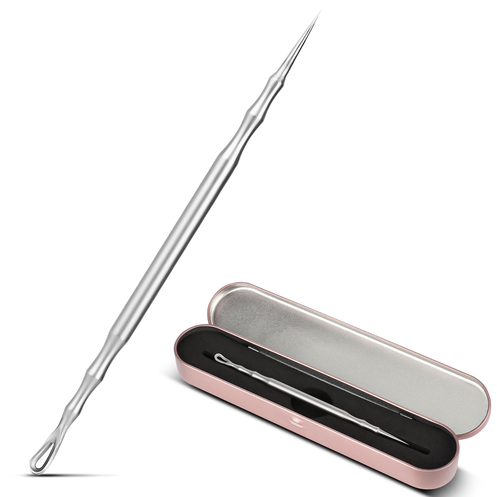 YGQQOY Pimple Extractor,Pore Extractor, Blackhead Remover,Pimple Popper Tool for Facial Extractor