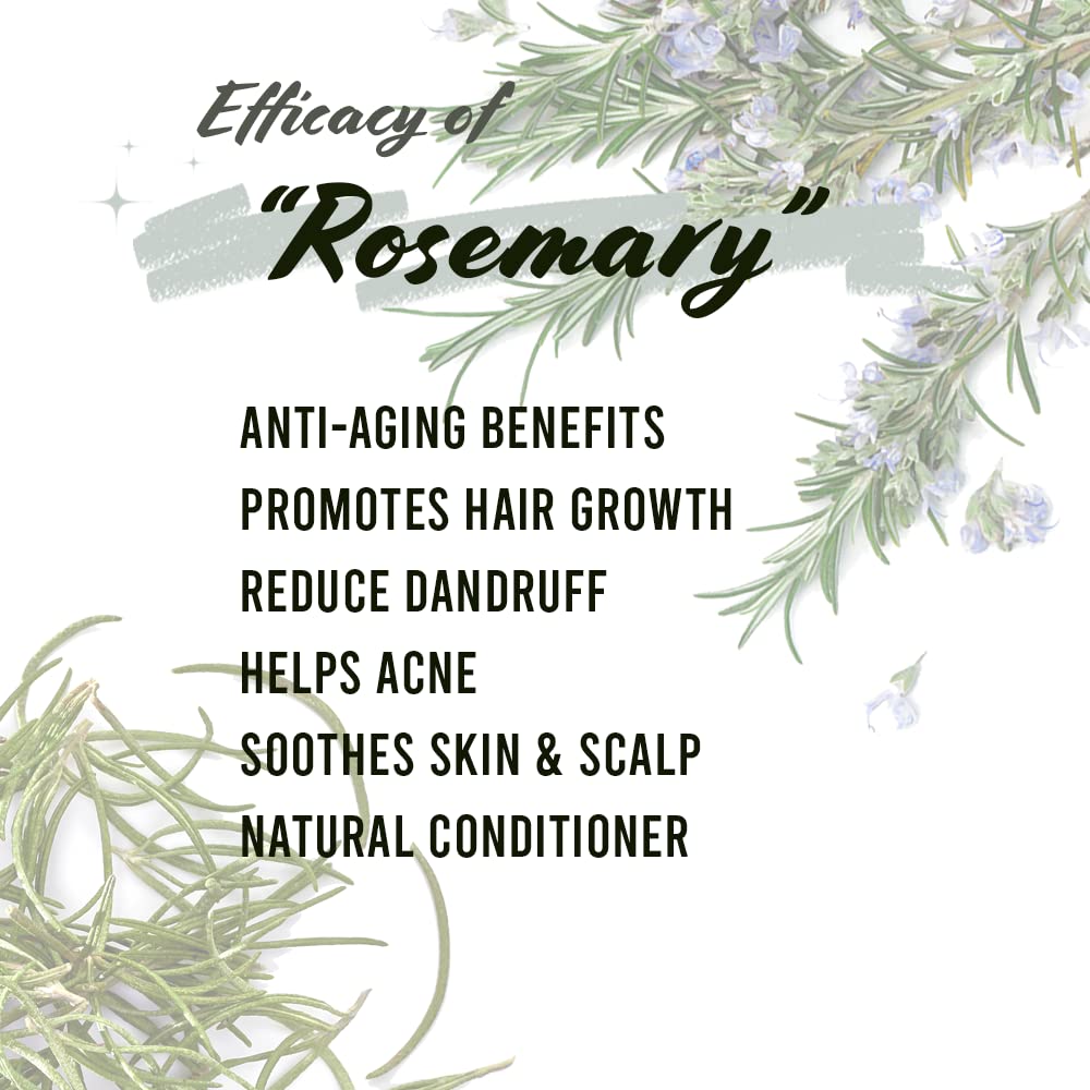 Well'S Herb Dried Rosemary | 1.3 Oz. | 100% Natural | Perfect For Herbal-Infused Hair Oil | For Hair & Skin Oil Diy | Rosemary H