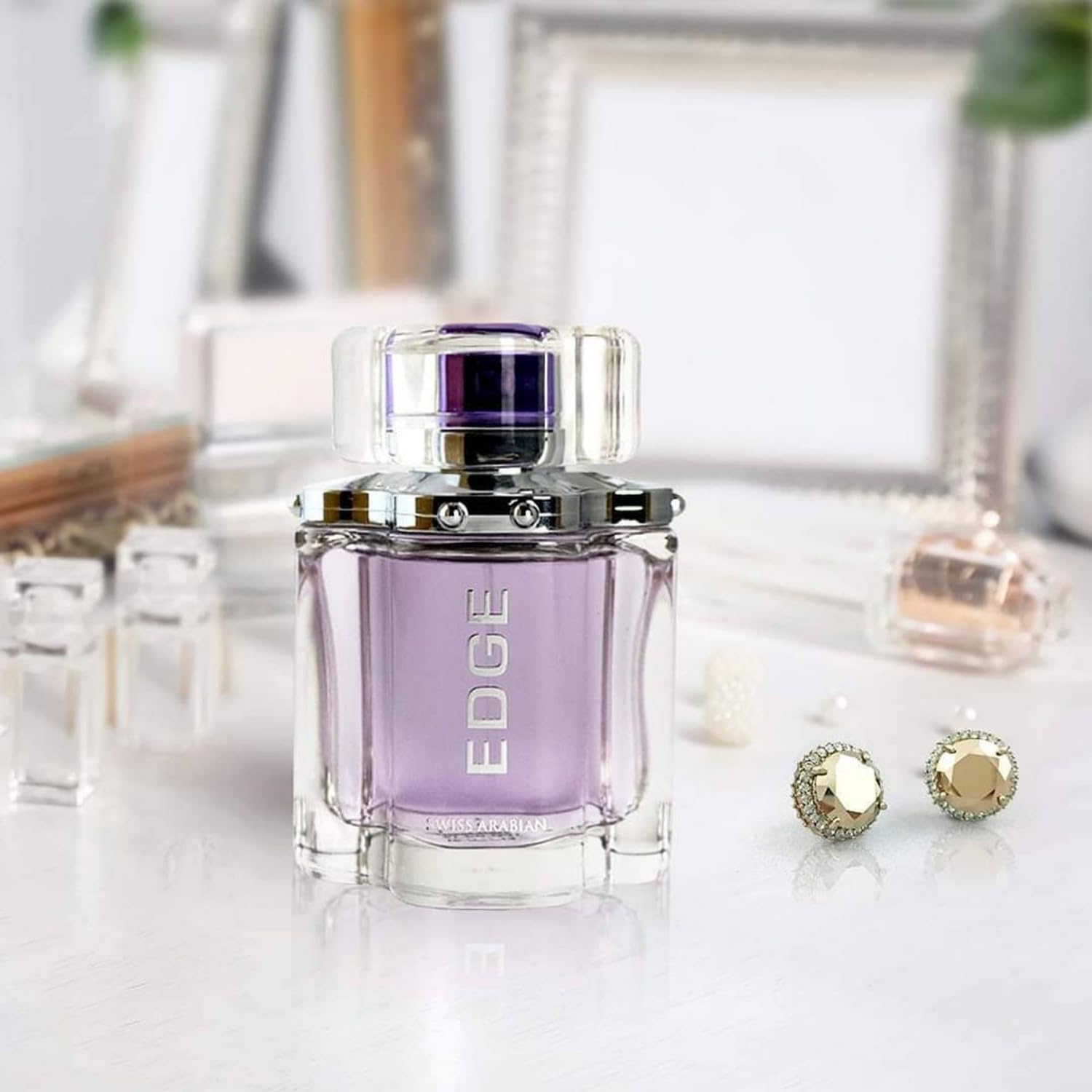 Swiss Arabian Edge - Luxury Products From Dubai - Long Lasting And Addictive Personal Edp Spray Fragrance - A Seductive, Signatu