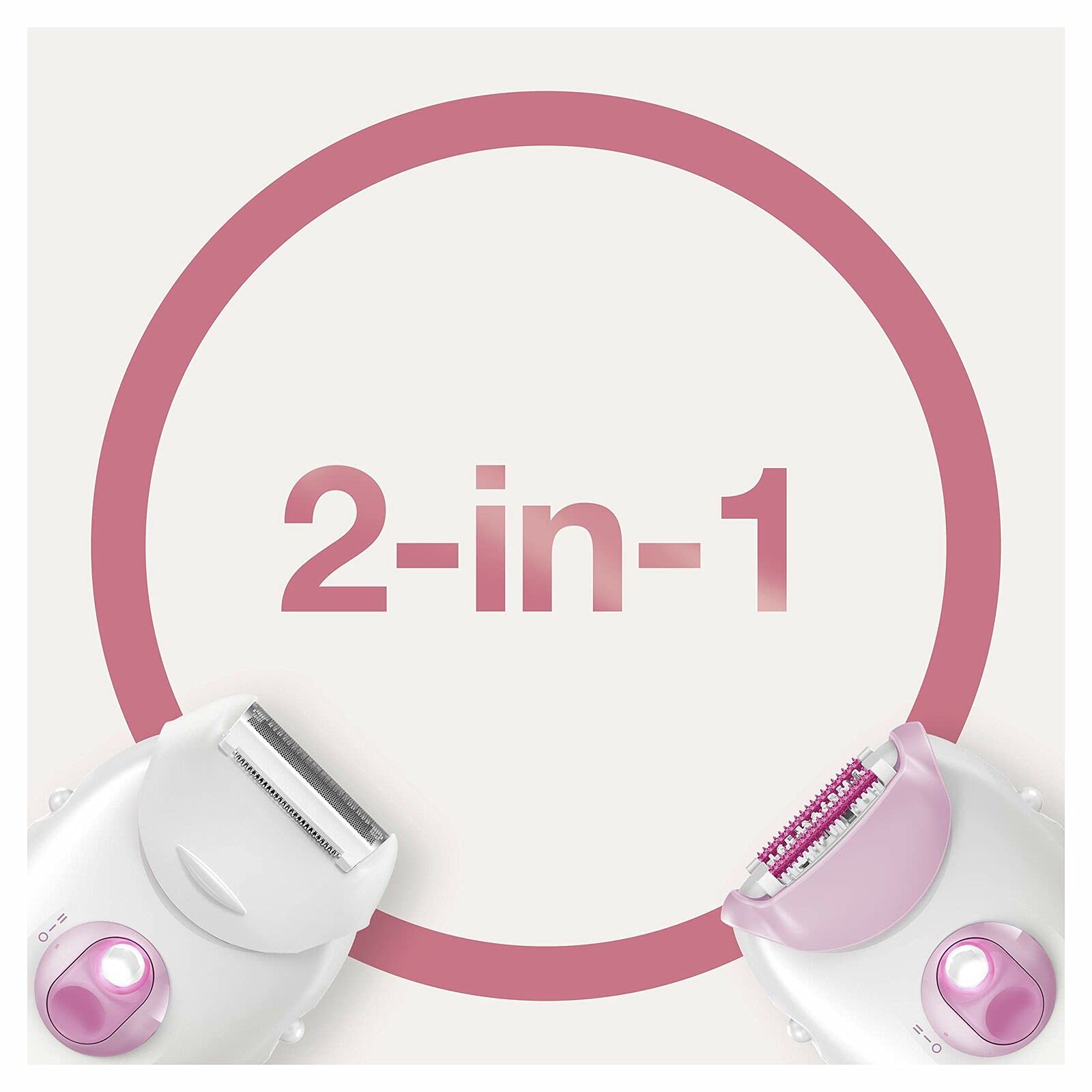 Braun Epilator Silk-Epil 3 3-270, Hair Removal Device, Epilator For Women, Shaver & Trimmer, Hair Removal