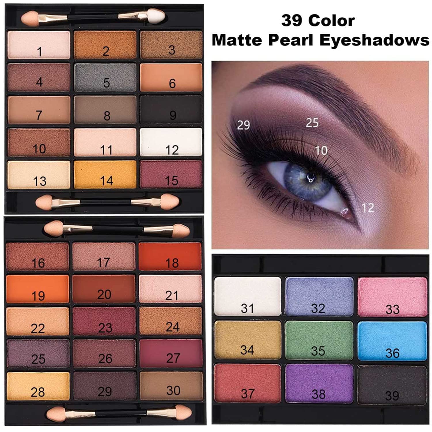 Miss Rose M 58 Color Professional Makeup Pallet, Makeup Kit For Women Full Kit, All In One Makeup Kit Set, Makeup Gift Set For W