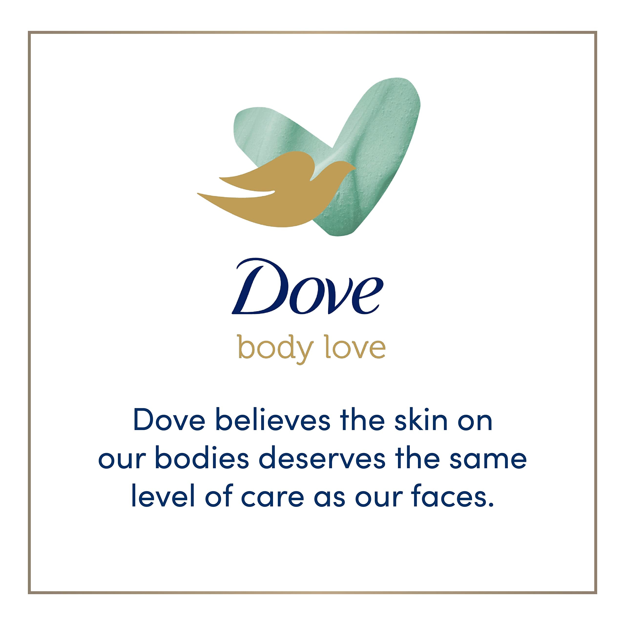 Dove Body Love Body Cleanser Acne Clear 4 Count For Acne-Prone Skin Body Wash With Salicylic Acid And Bamboo Extract 17.5 Fl Oz
