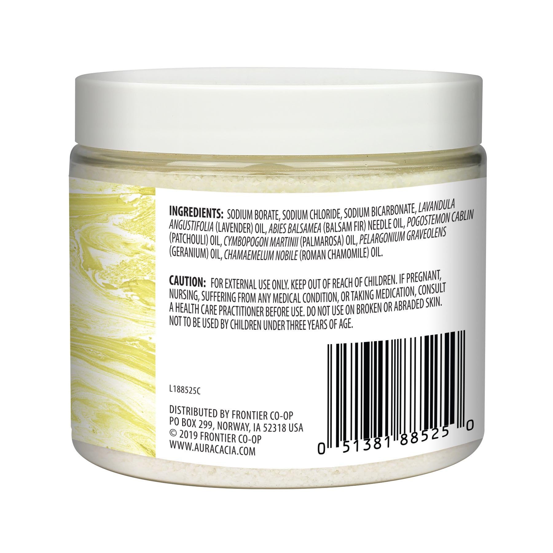 Aura Cacia Aromatherapy Mineral Bath, Tranquil Chamomile, 16 Ounce Jar (Pack Of 2)