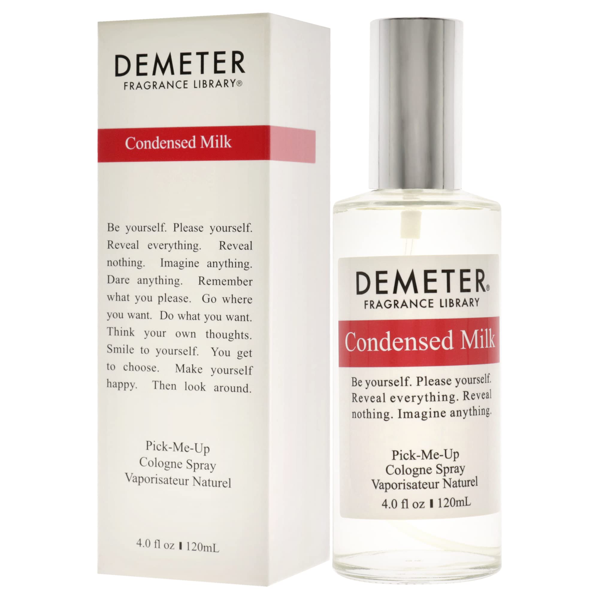 Condensed Milk By Demeter, 4 Oz Cologne Spray For Unisex