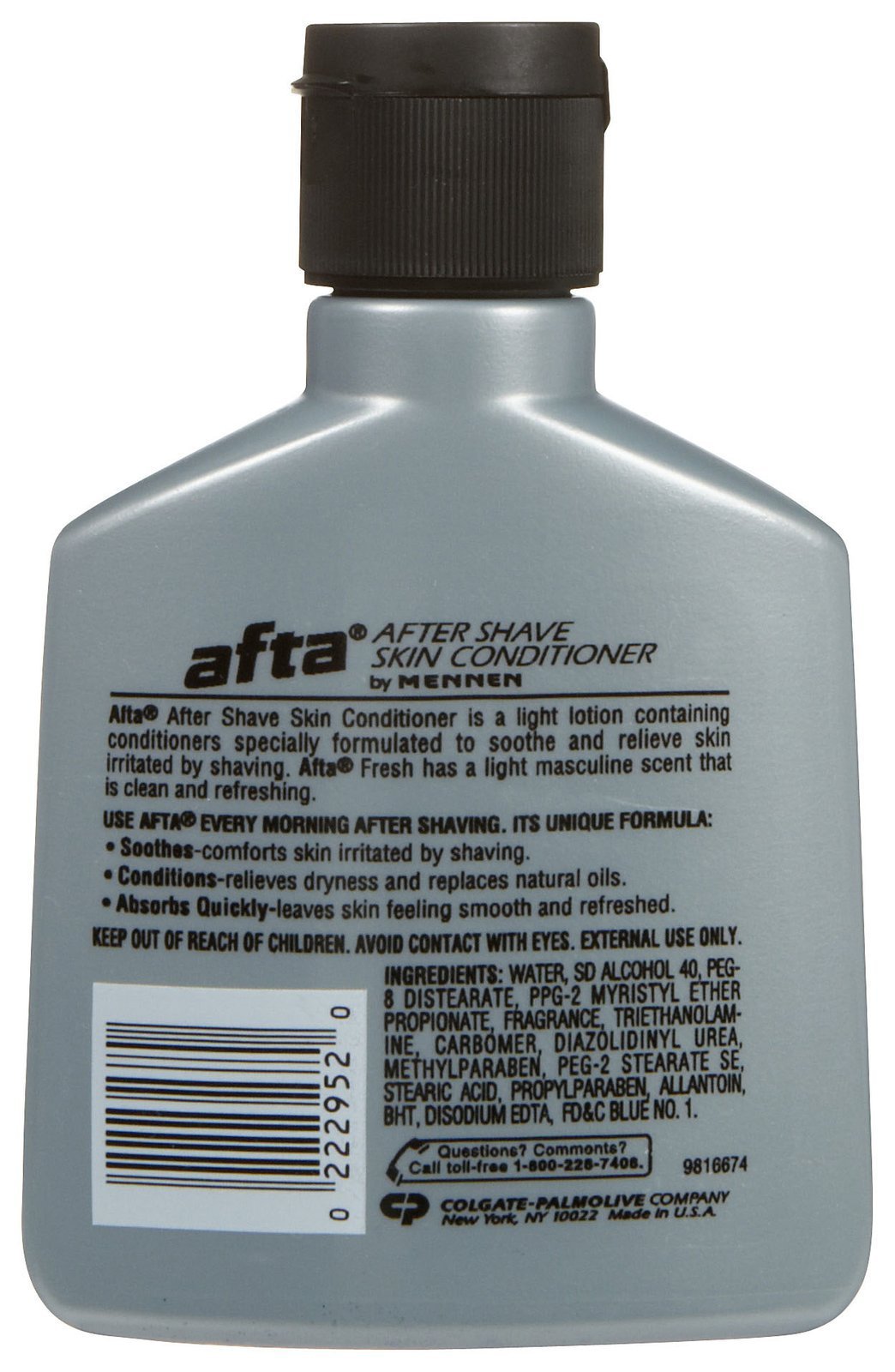 Mennen Afta After Shave Skin Conditioner, Fresh, 3 Fl Oz