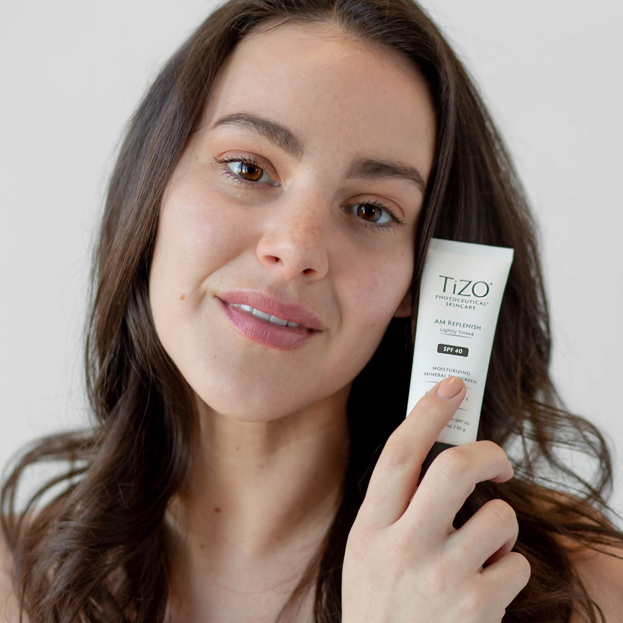 Tizo Photoceutical Am Replenish Lightly Tinted Creams, Gels, & Lotions Spf 40, 1.75 Fl Oz