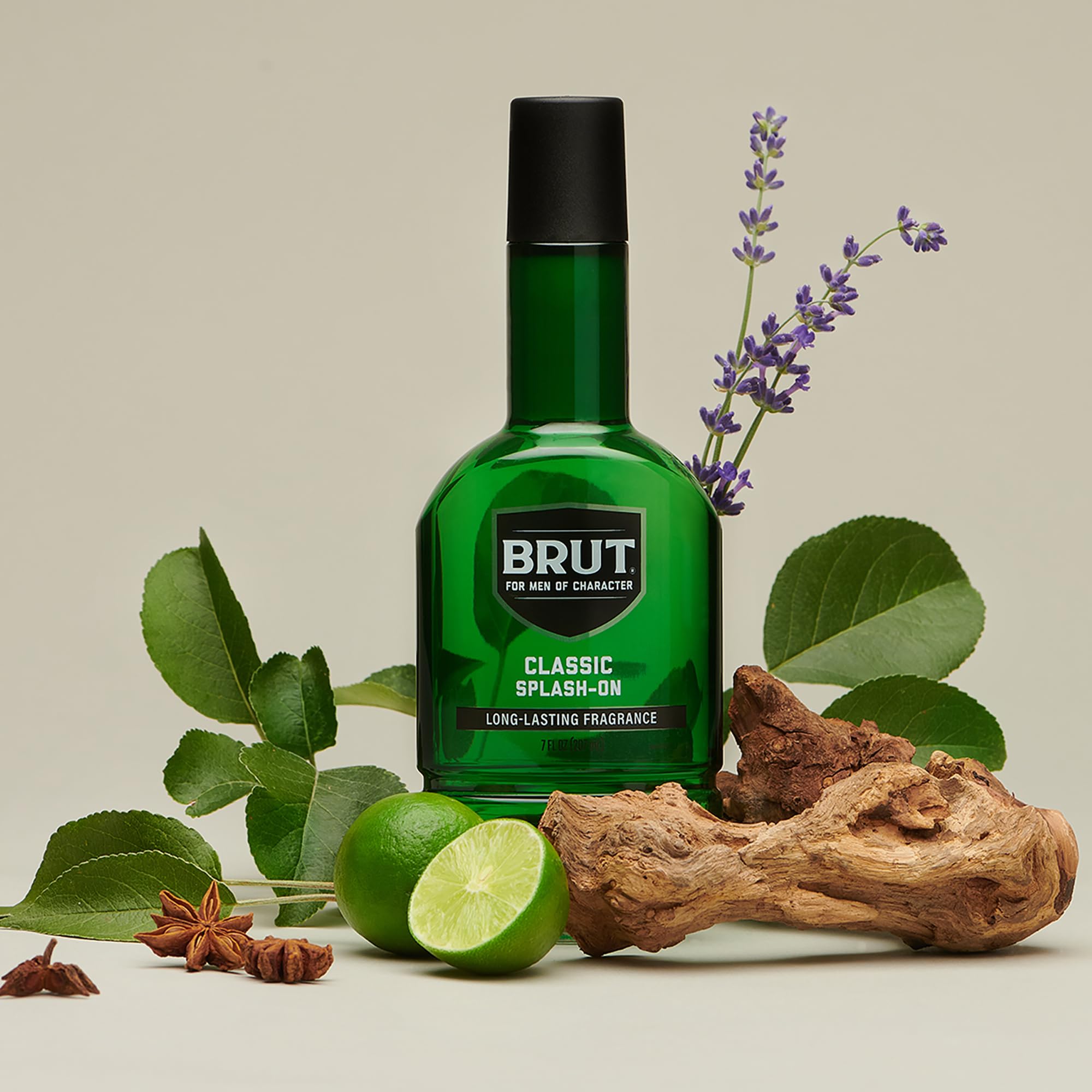 Brut Splash-On Original Fragrance - Bold, Masculine Cologne For Men - Long Lasting Mens Fragrance With Spicy Woods, Floral, And