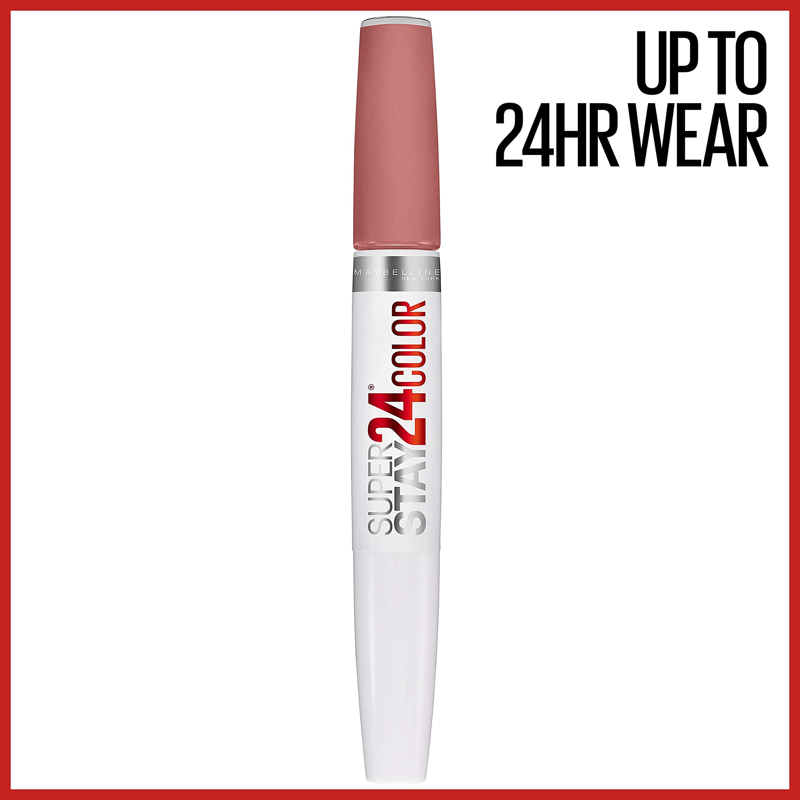 Maybelline Superstay 24, 2-Step Liquid Lipstick, Loaded Latte