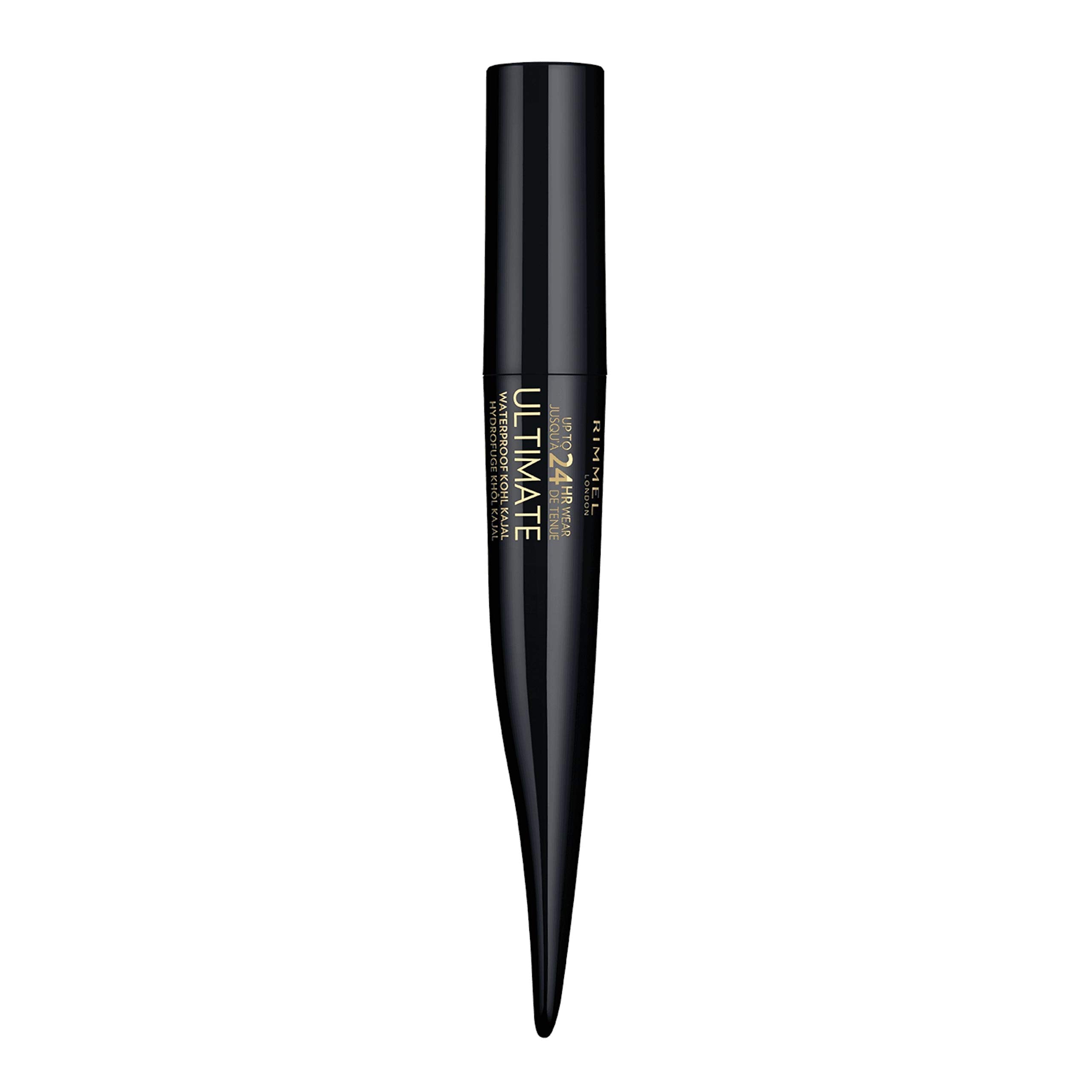 Rimmel London Ultimate Kohl Kajal Waterproof Eyeliner - 001 Black Obsidian Eyeliner Women 0.04 Oz